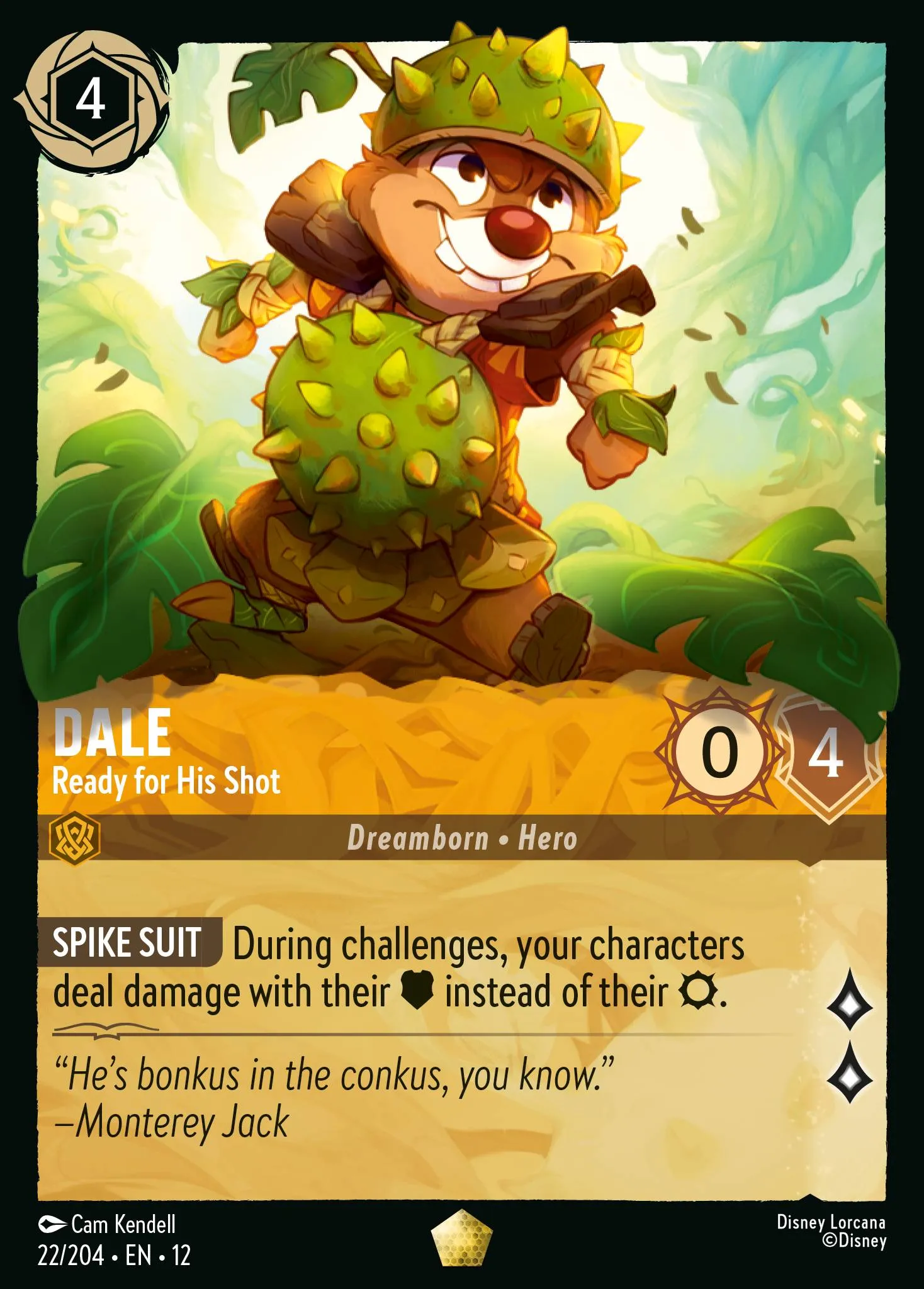 Dale - Ready for His Shot · Wilds Unknown 22/224