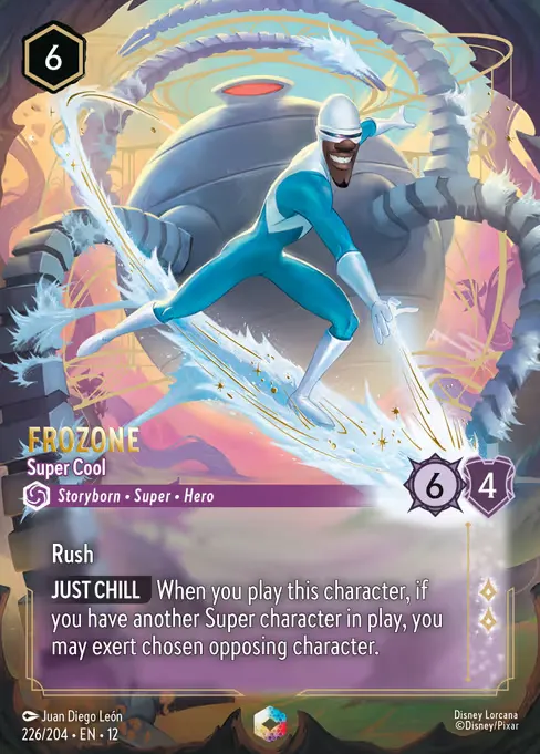 Frozone - Super Cool · Wilds Unknown 226/224