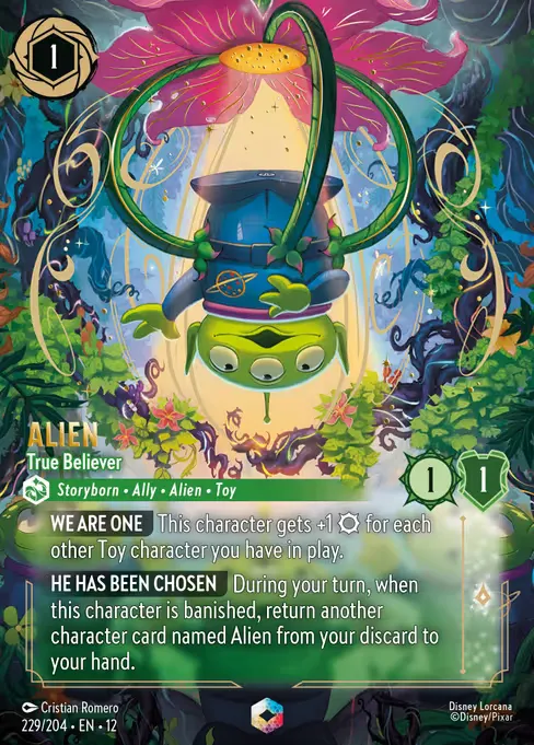 Alien - True Believer · Wilds Unknown 229/224