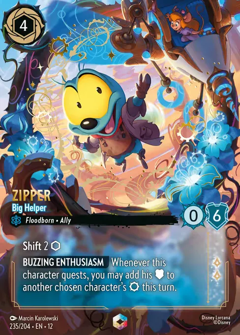 Zipper - Big Helper · Wilds Unknown 235/224