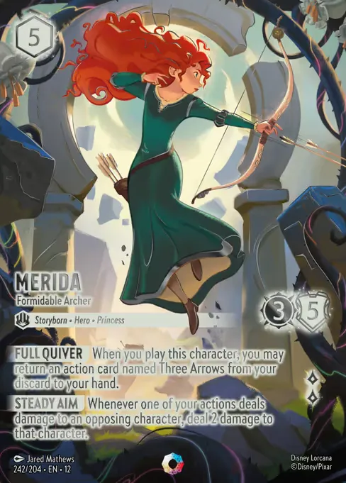Merida - Formidable Archer · Wilds Unknown 242/224