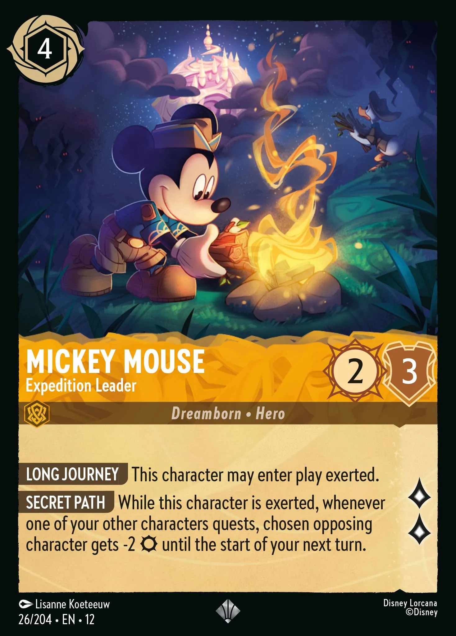 Mickey Mouse - Expedition Leader · Wilds Unknown 26/224