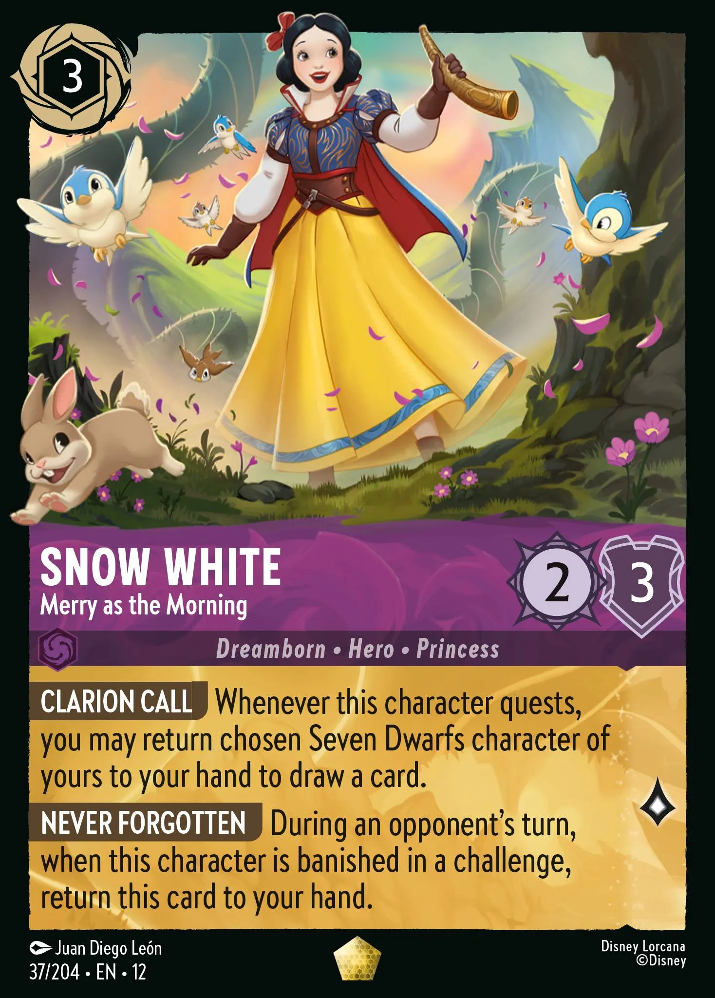 Snow White - Merry as the Morning · Wilds Unknown 37/224