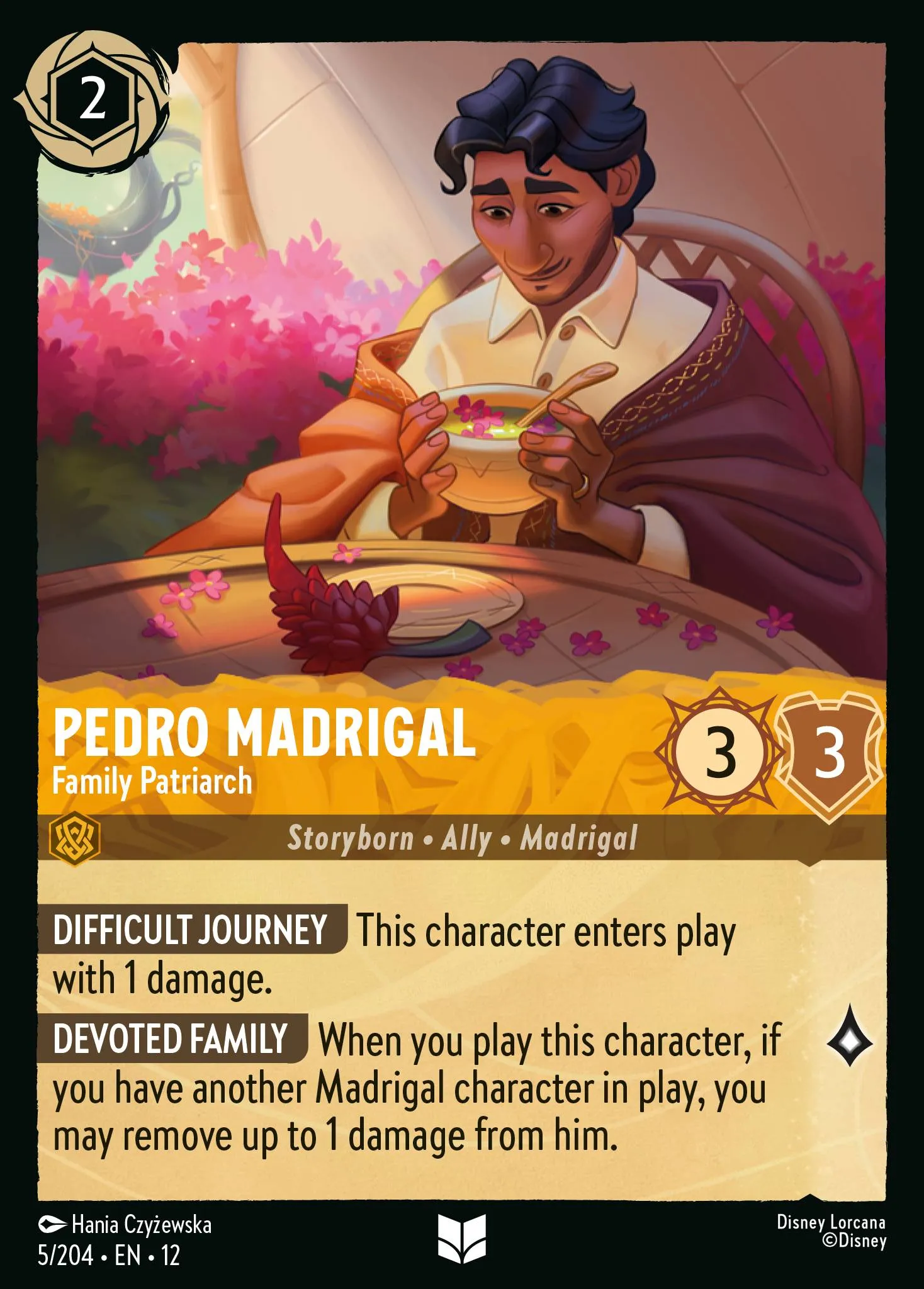 Pedro Madrigal - Family Patriarch · Wilds Unknown 5/224