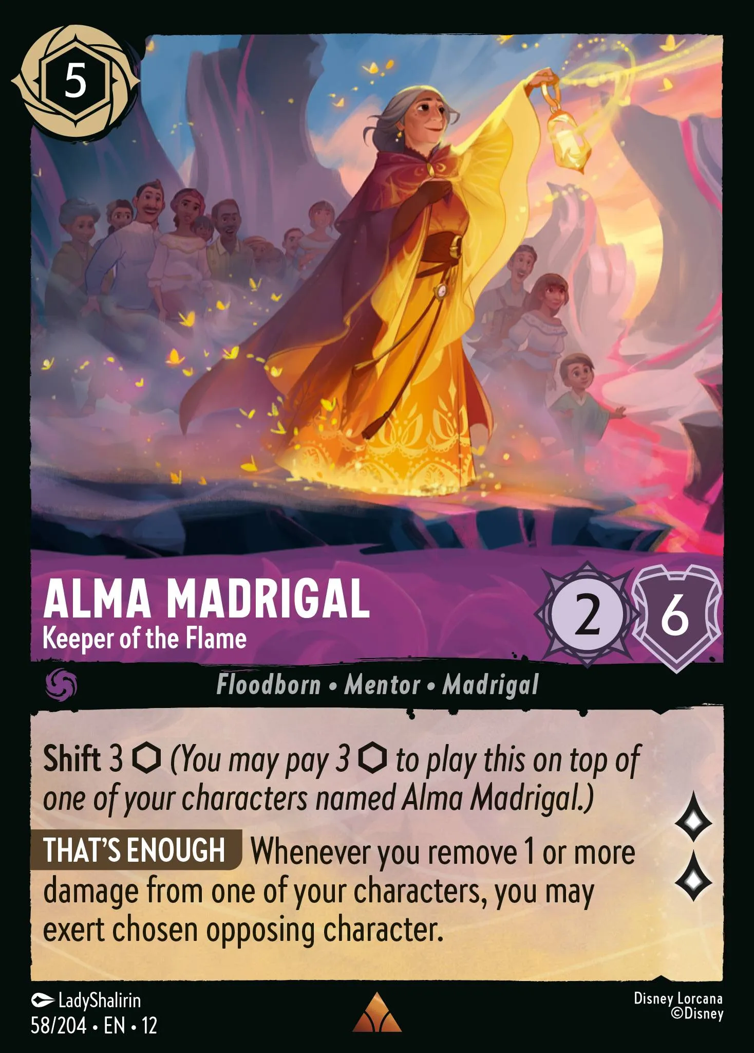 Alma Madrigal - Keeper of the Flame · Wilds Unknown 58/224