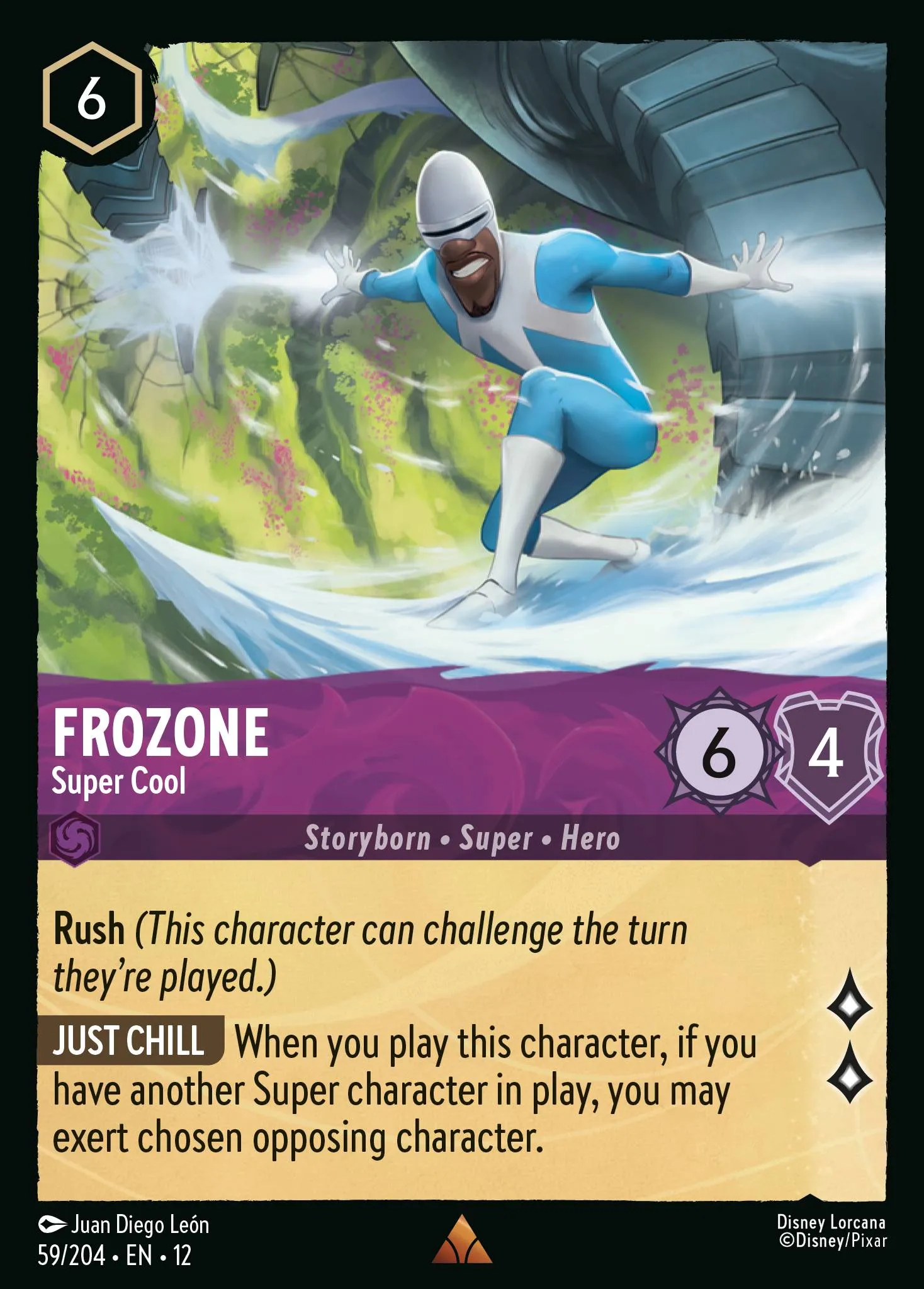 Frozone - Super Cool · Wilds Unknown 59/224