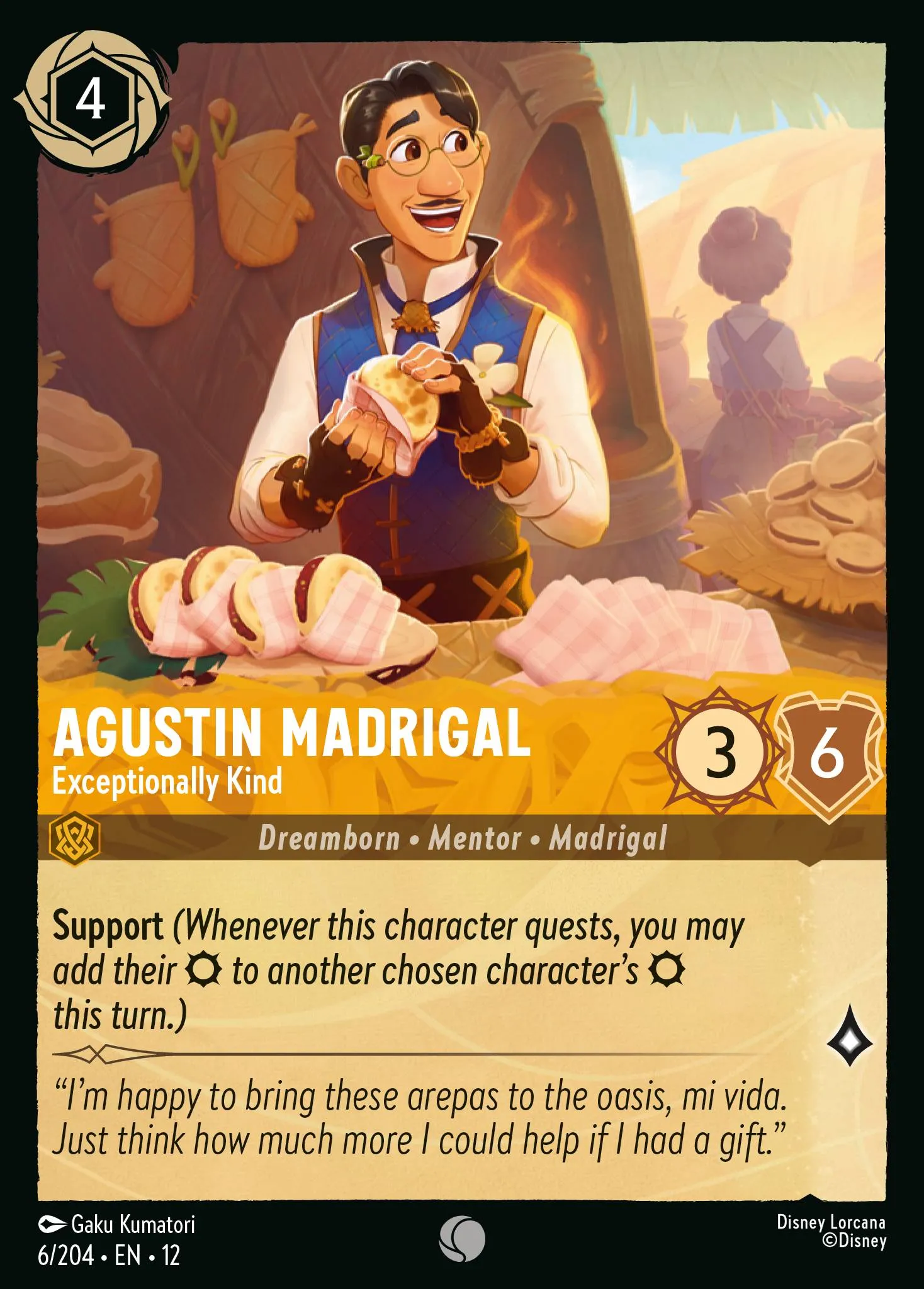 Agustin Madrigal - Exceptionally Kind · Wilds Unknown 6/224