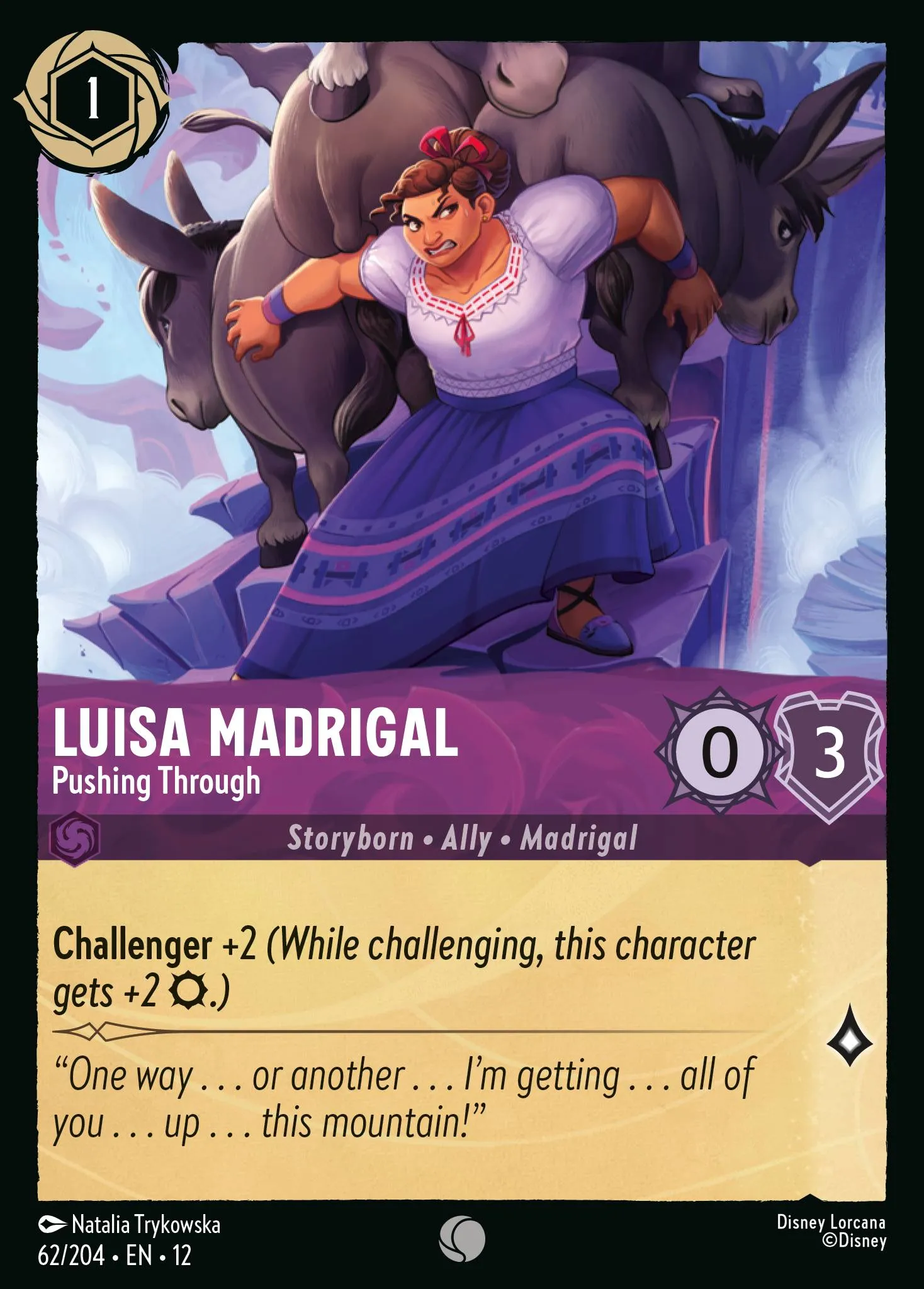Luisa Madrigal - Pushing Through · Wilds Unknown 62/224