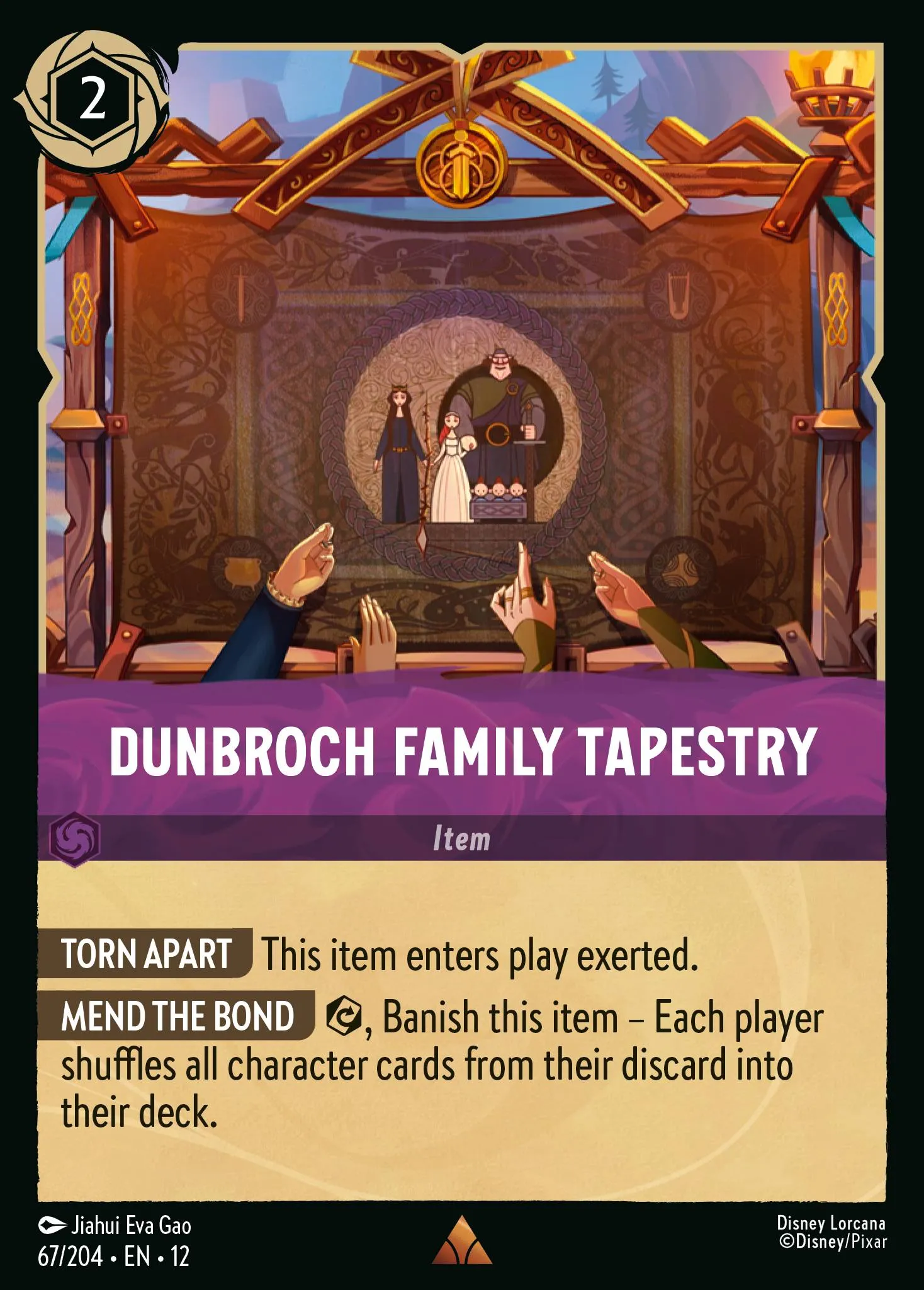 DunBroch Family Tapestry · Wilds Unknown 67/224