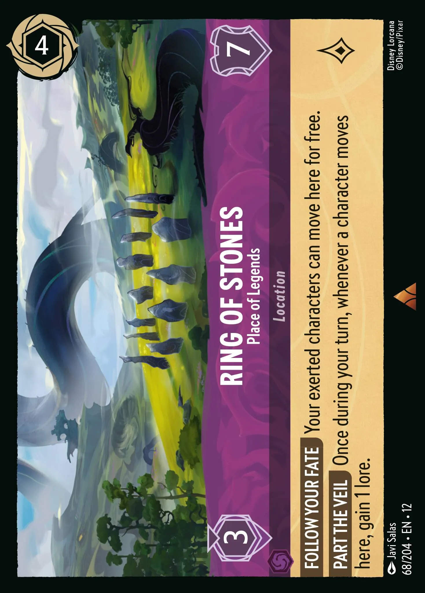 Ring of Stones - Place of Legends · Wilds Unknown 68/224