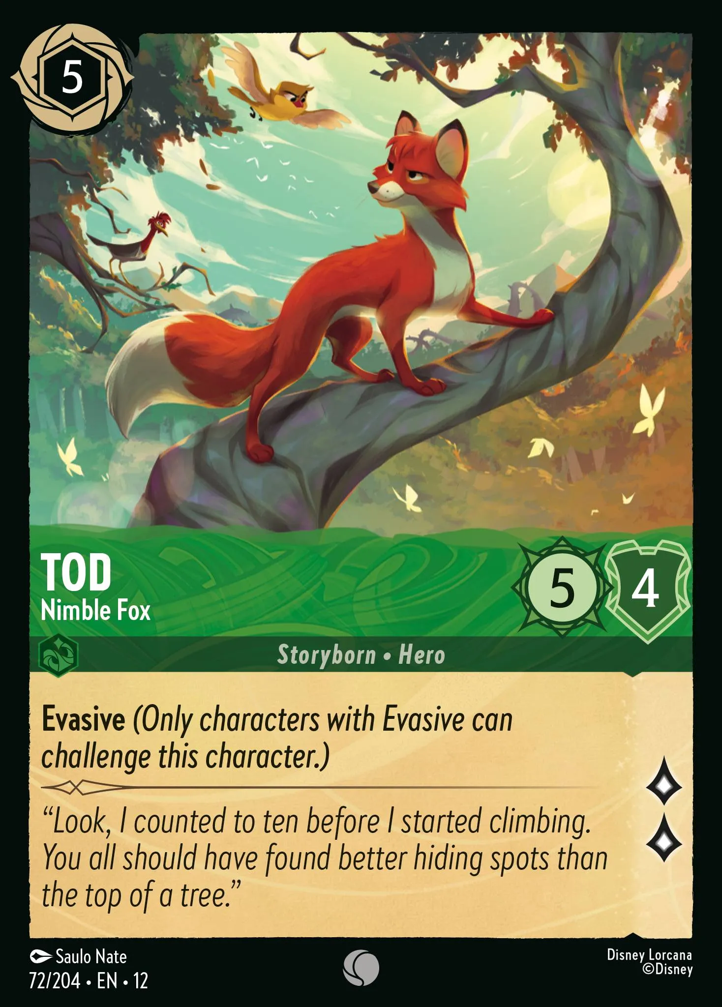 Tod - Nimble Fox · Wilds Unknown 72/224