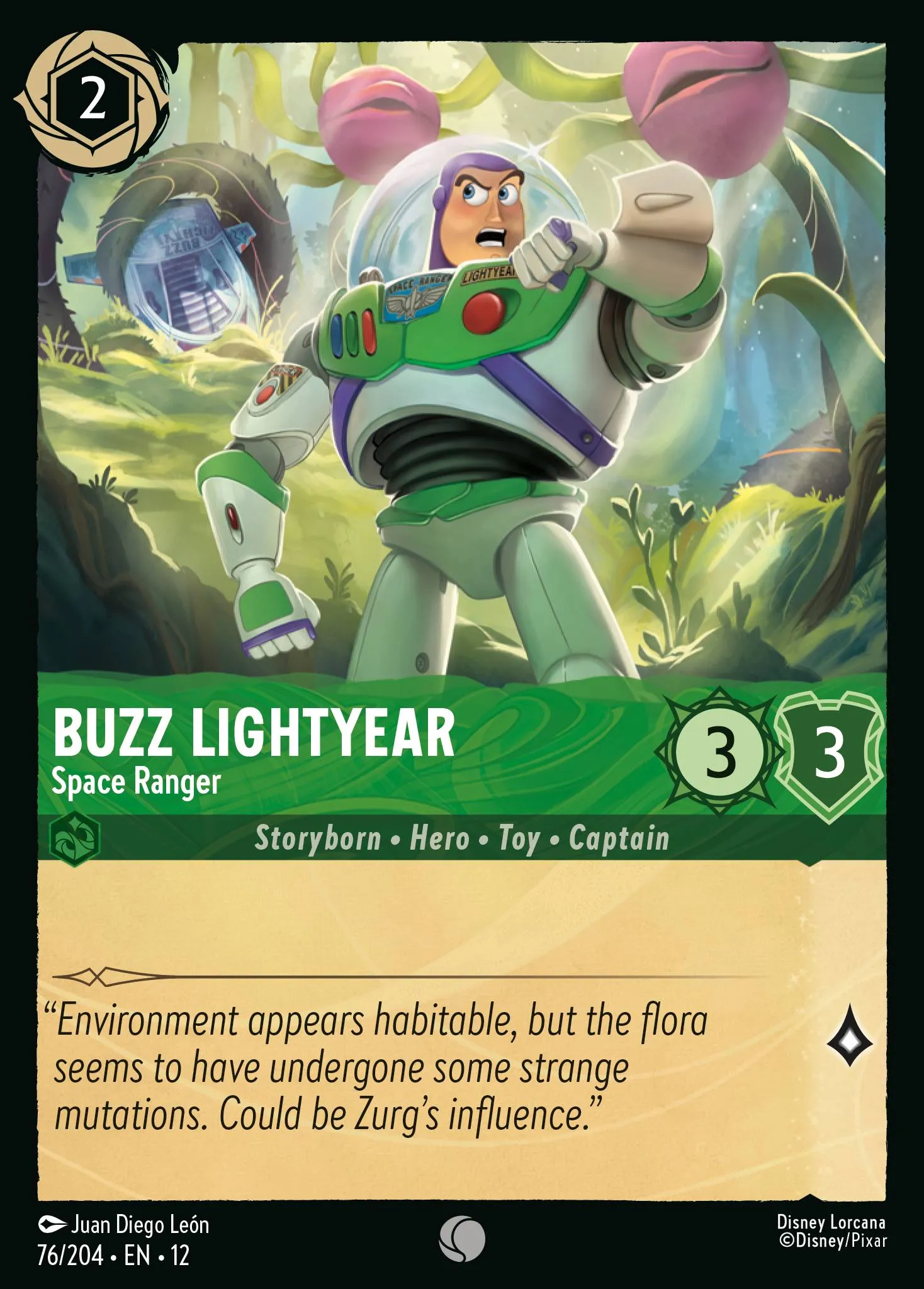 Buzz Lightyear - Space Ranger · Wilds Unknown 76/224