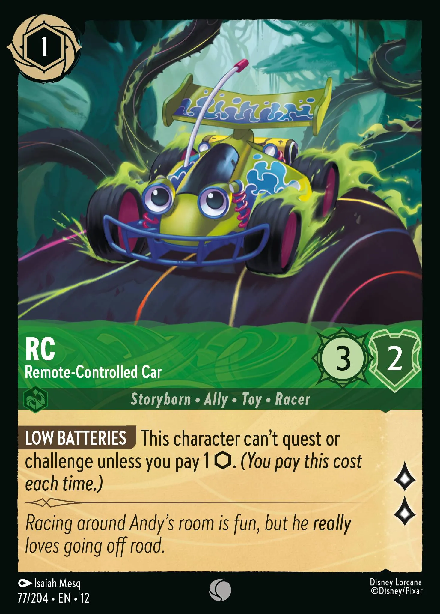 RC - Remote-Controlled Car · Wilds Unknown 77/224