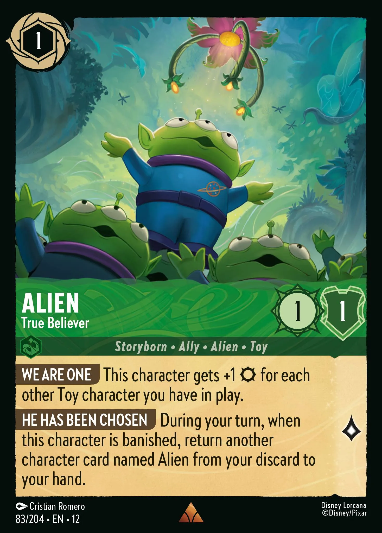 Alien - True Believer · Wilds Unknown 83/224