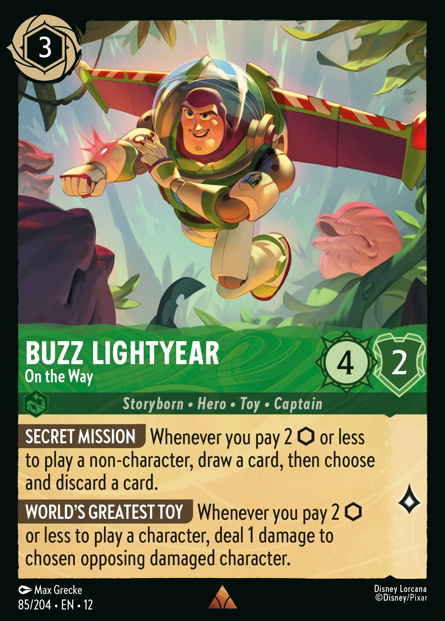Buzz Lightyear - On the Way · Wilds Unknown 85/224
