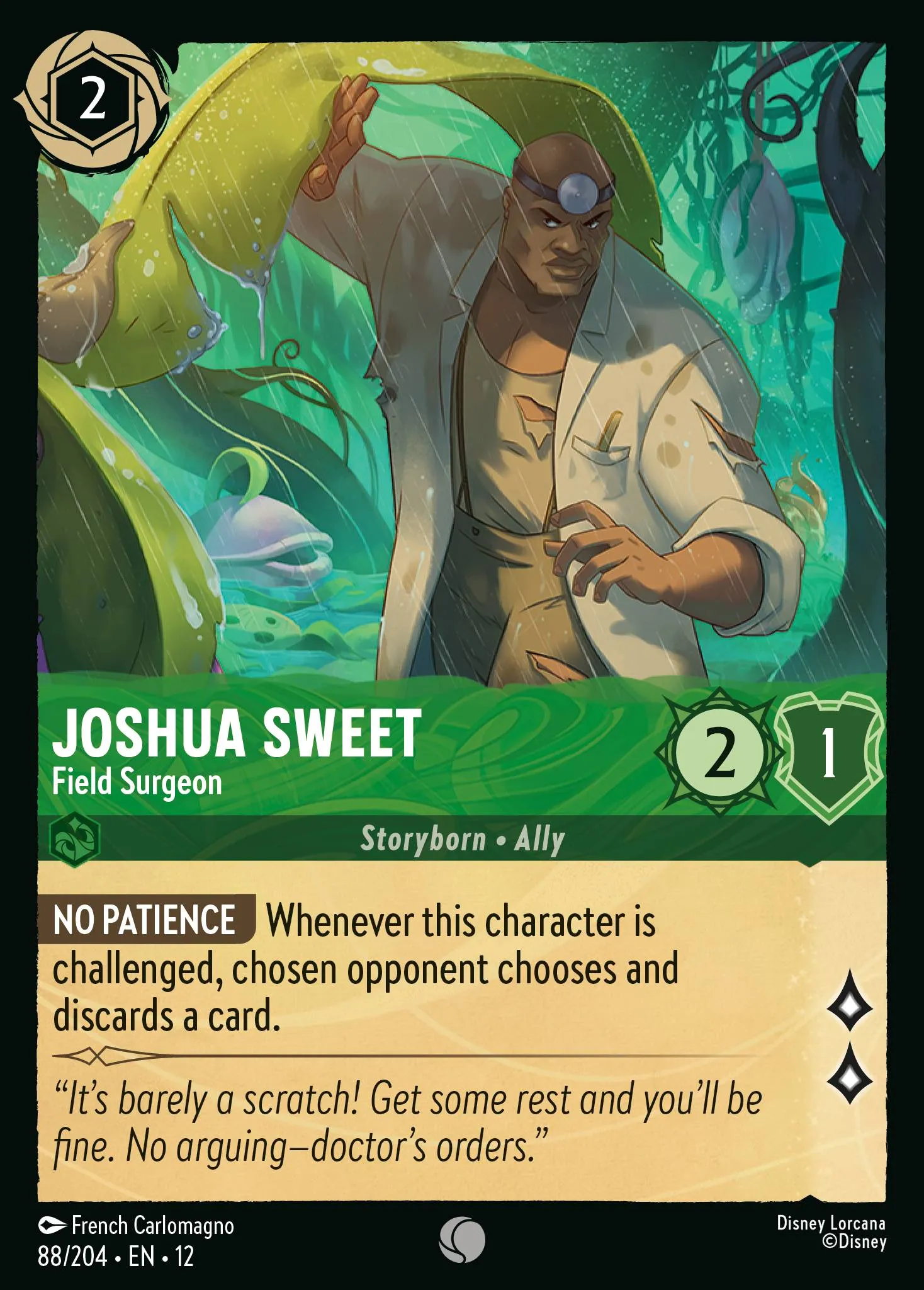 Joshua Sweet - Field Surgeon · Wilds Unknown 88/224