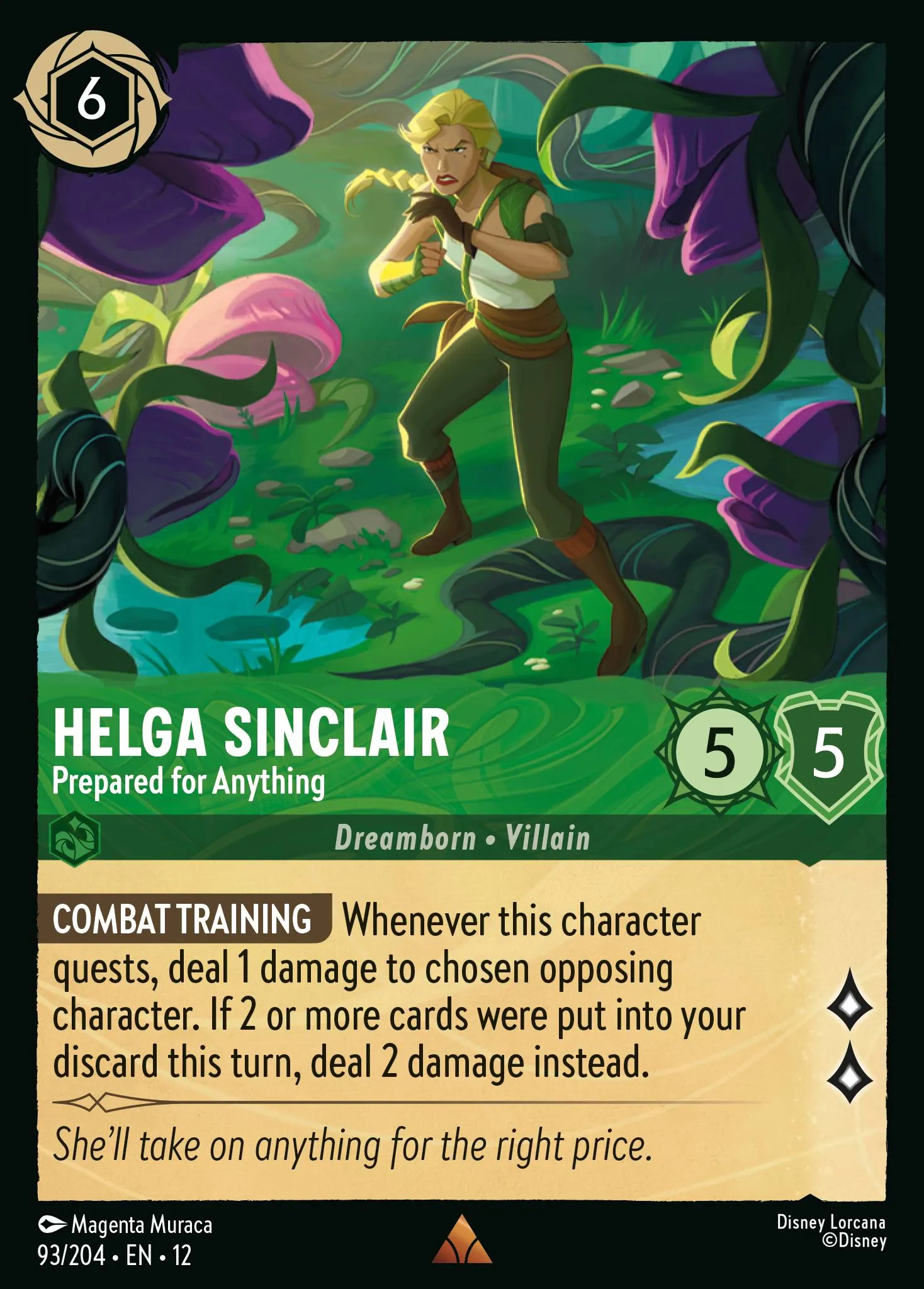 Helga Sinclair - Prepared for Anything · Wilds Unknown 93/224