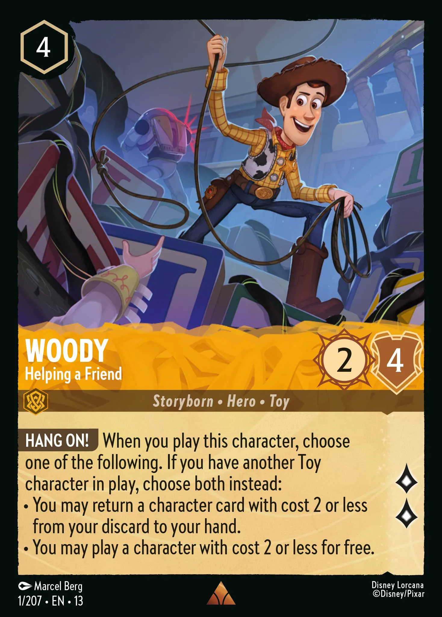 Woody - Helping a Friend · Attack of the Vine! 1/227