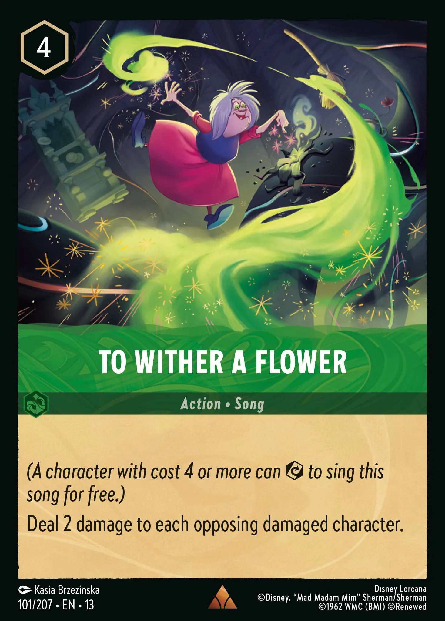 To Wither a Flower · Attack of the Vine! 101/227