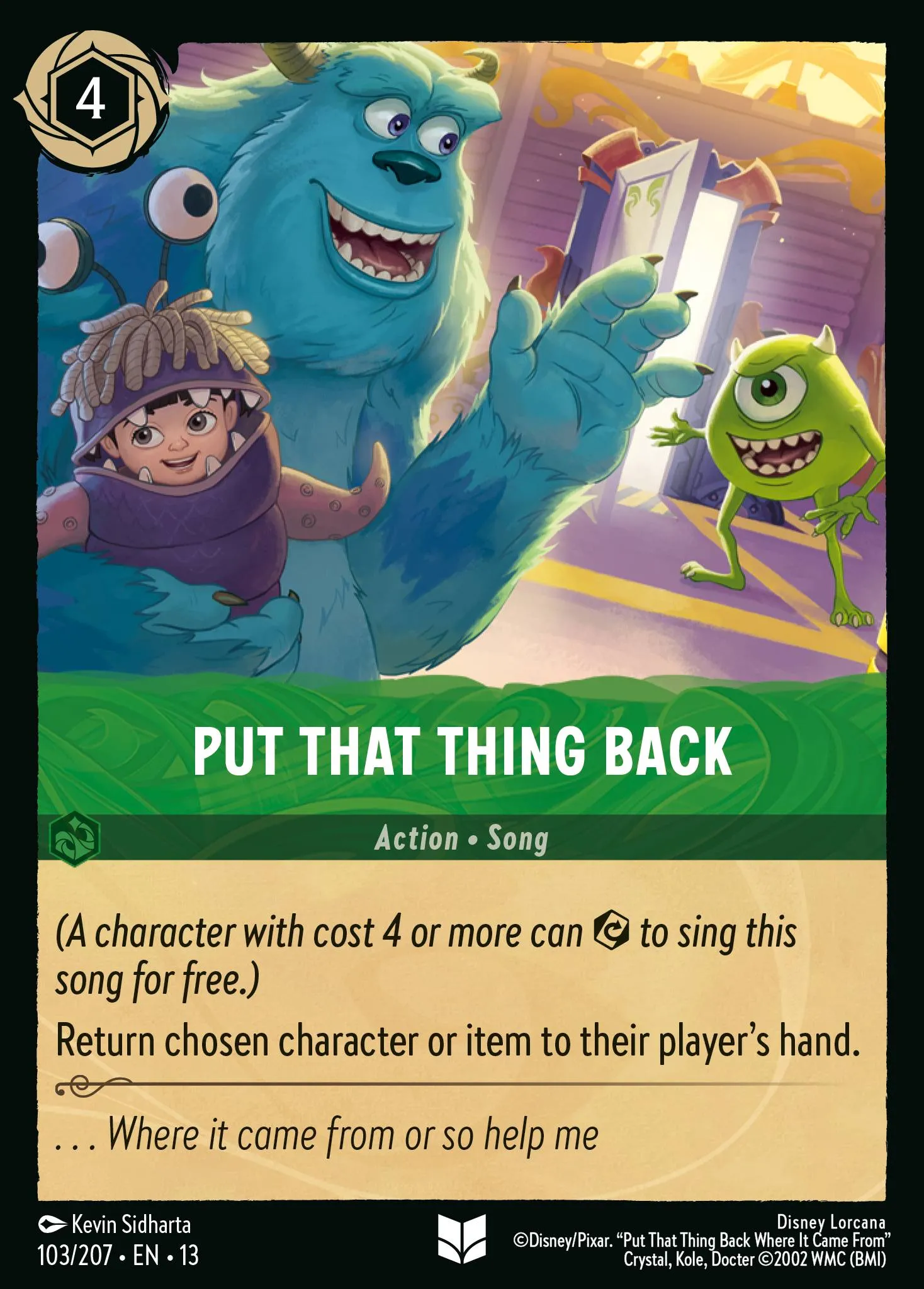 Put That Thing Back · Attack of the Vine! 103/227