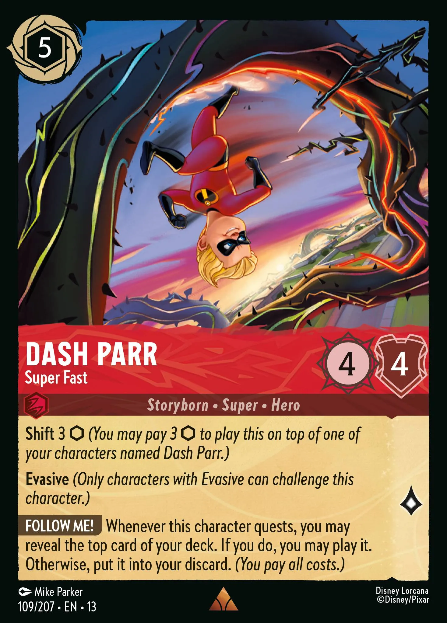 Dash Parr - Super Fast · Attack of the Vine! 109/227