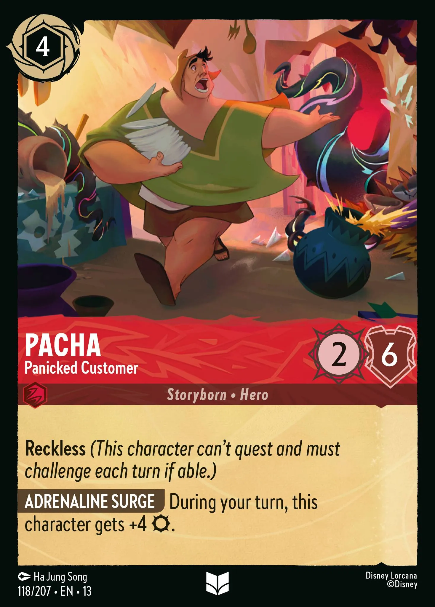 Pacha - Panicked Customer · Attack of the Vine! 118/227