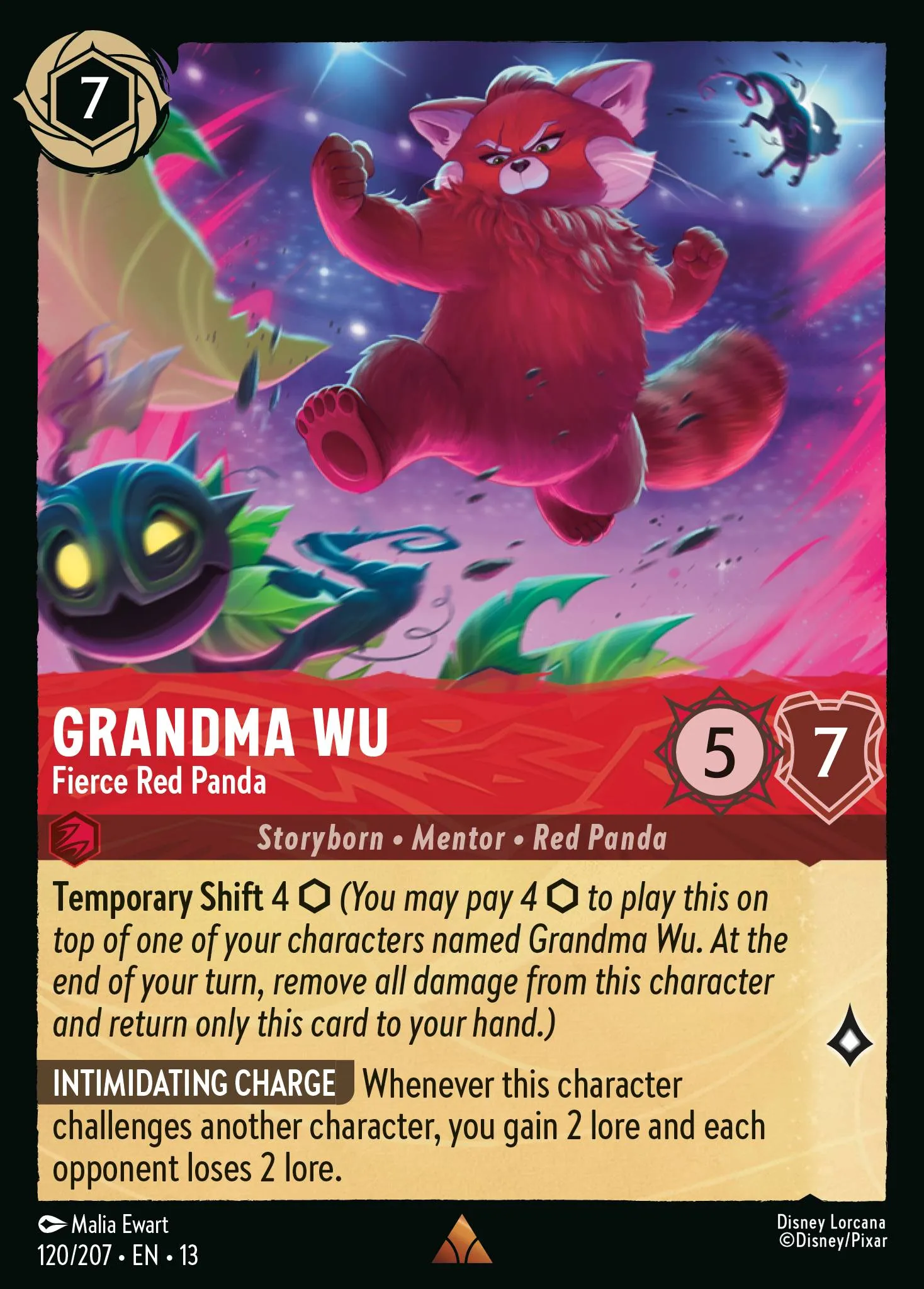 Grandma Wu - Fierce Red Panda · Attack of the Vine! 120/227