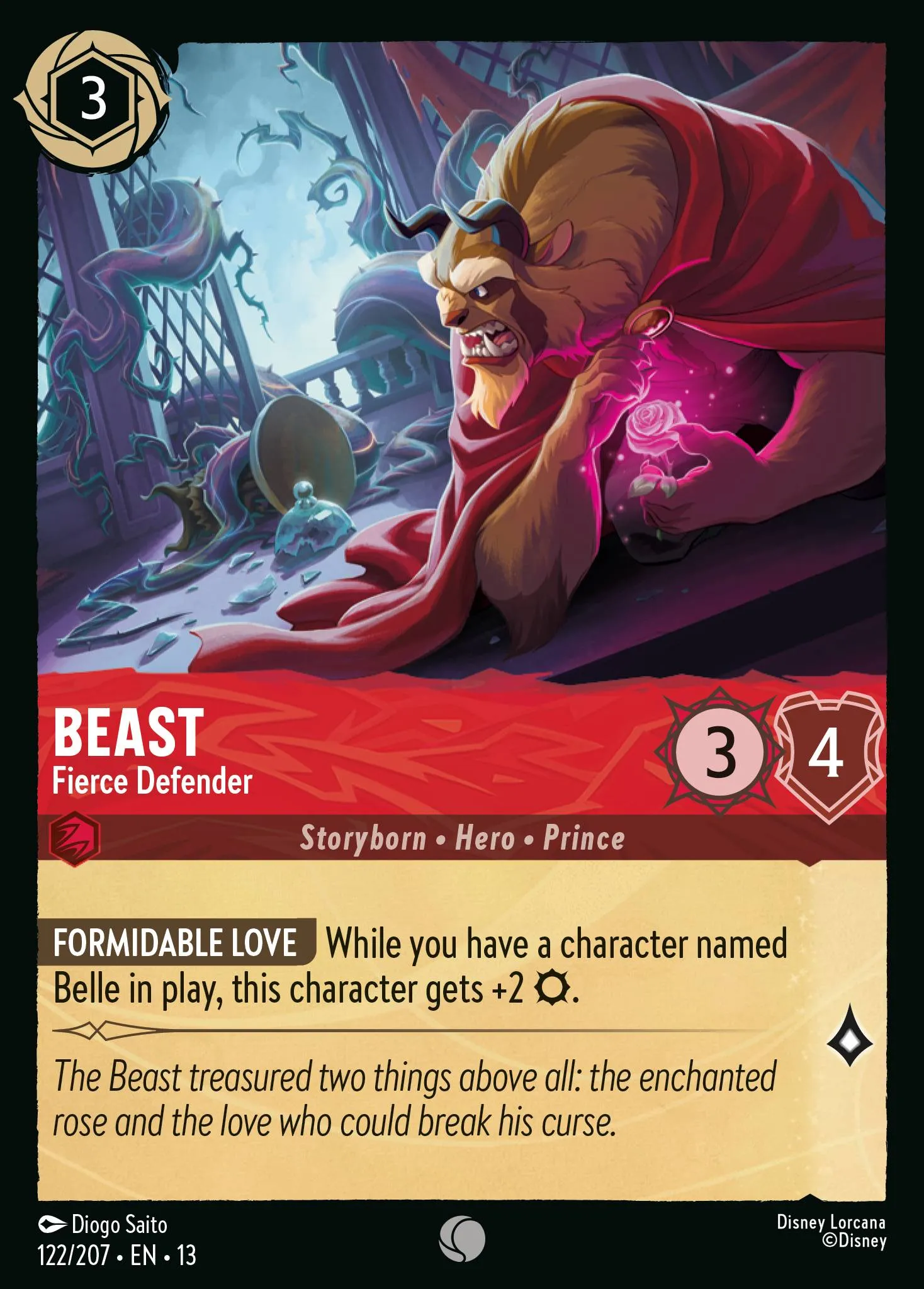 Beast - Fierce Defender · Attack of the Vine! 122/227