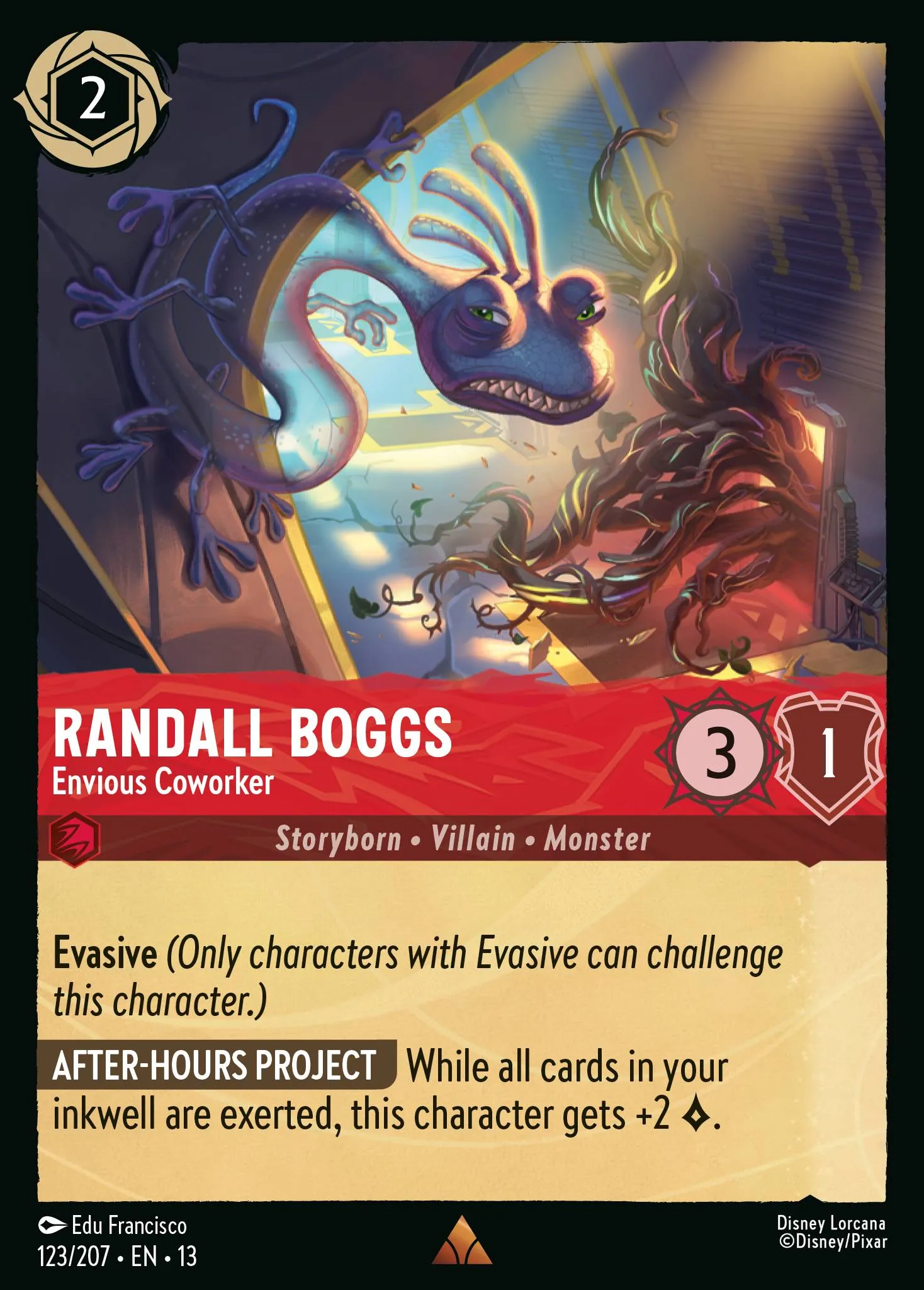 Randall Boggs - Envious Coworker · Attack of the Vine! 123/227