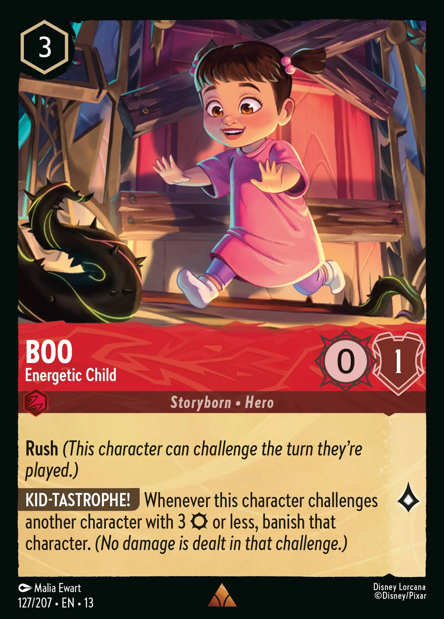 Boo - Energetic Child · Attack of the Vine! 127/227