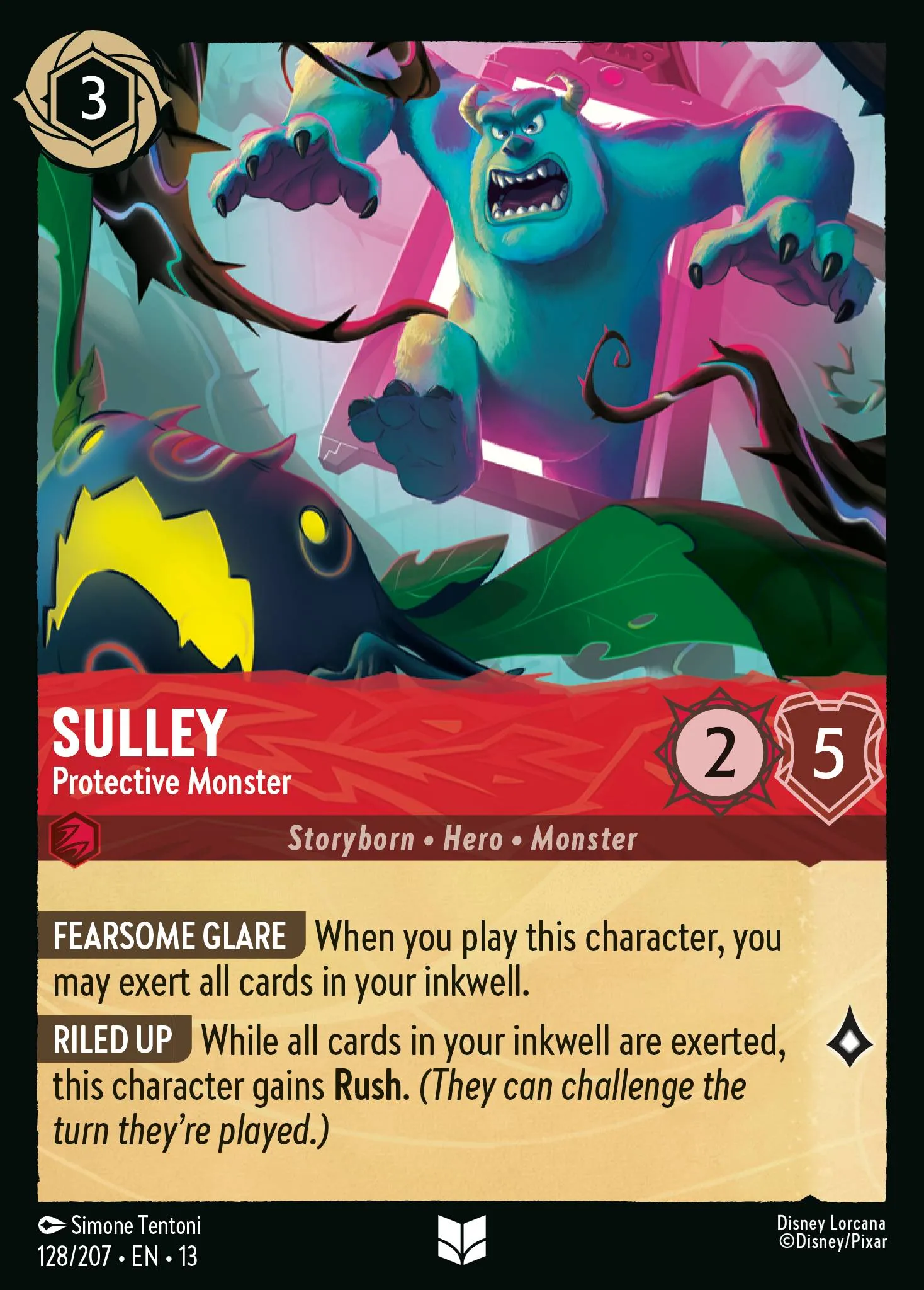 Sulley - Protective Monster · Attack of the Vine! 128/227