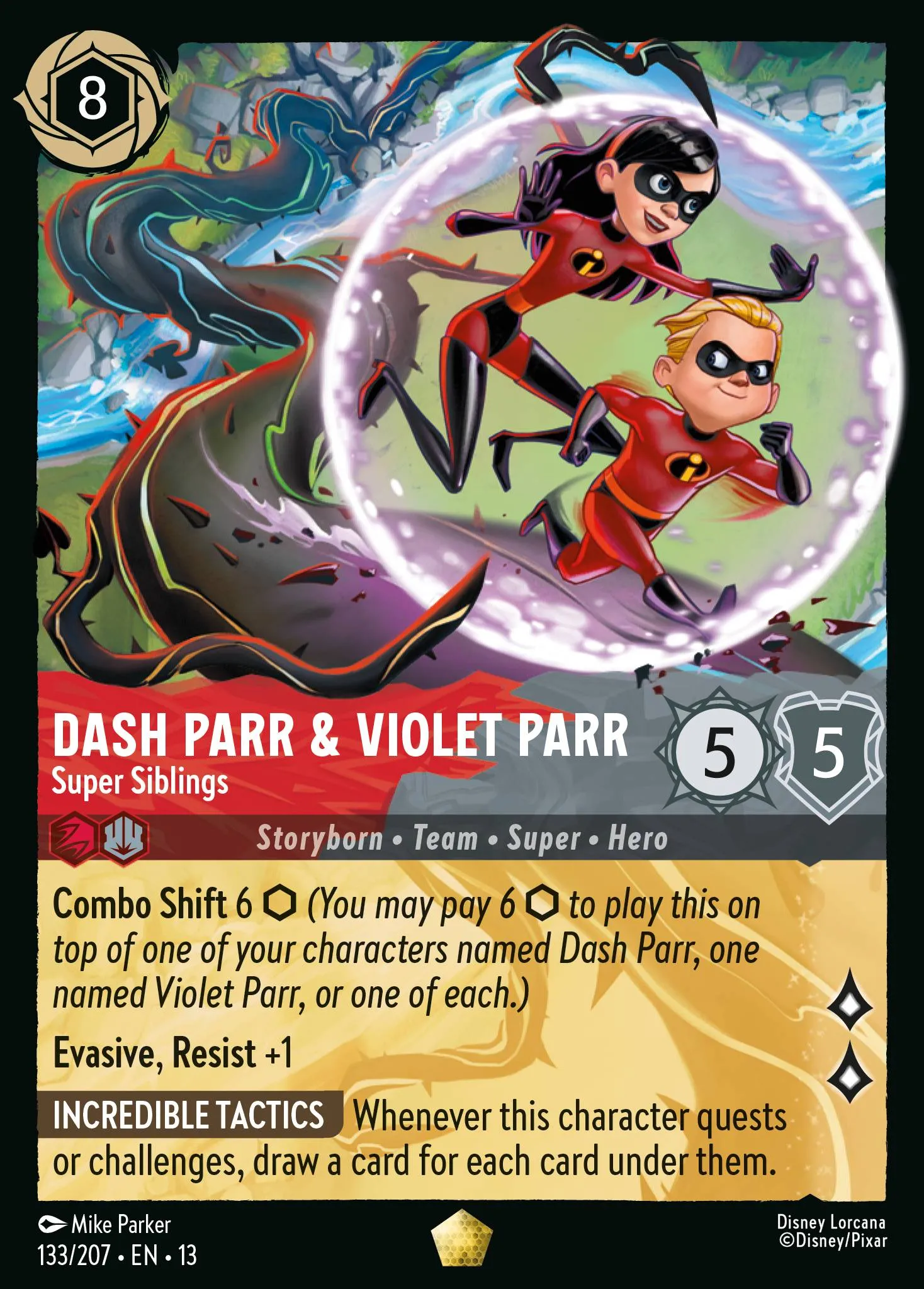 Dash Parr & Violet Parr - Super Siblings · Attack of the Vine! 133/227