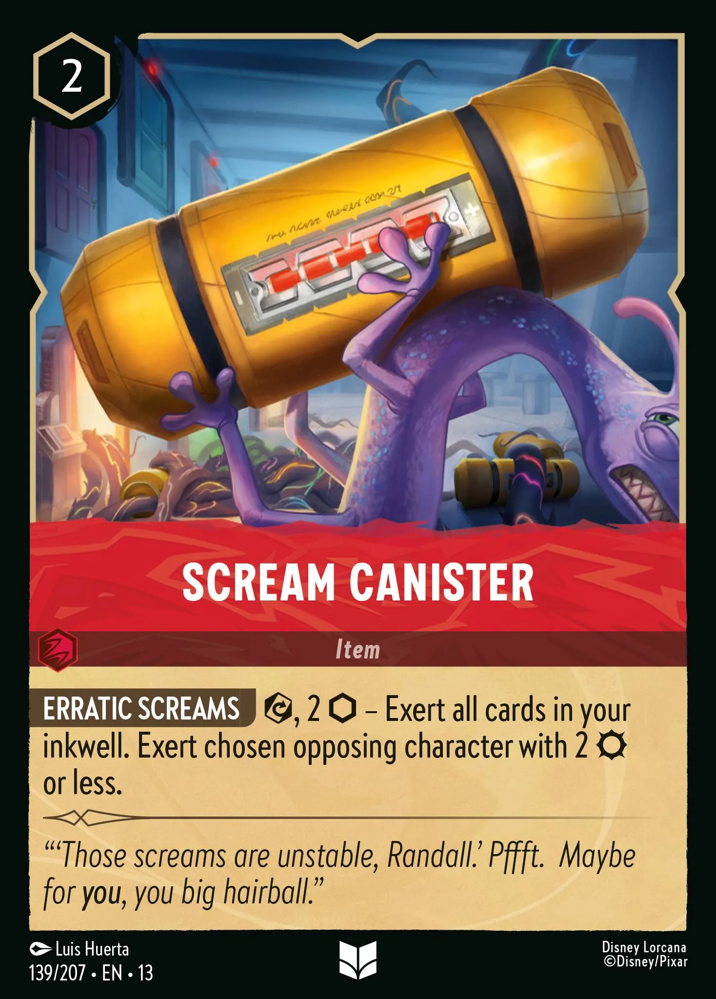 Scream Canister · Attack of the Vine! 139/227