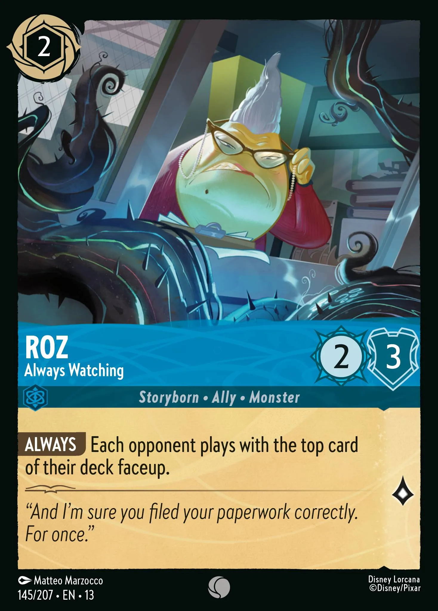 Roz - Always Watching · Attack of the Vine! 145/227