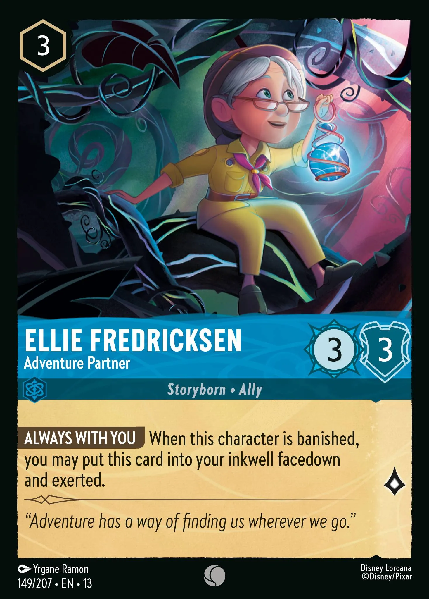 Ellie Fredricksen - Adventure Partner · Attack of the Vine! 149/227