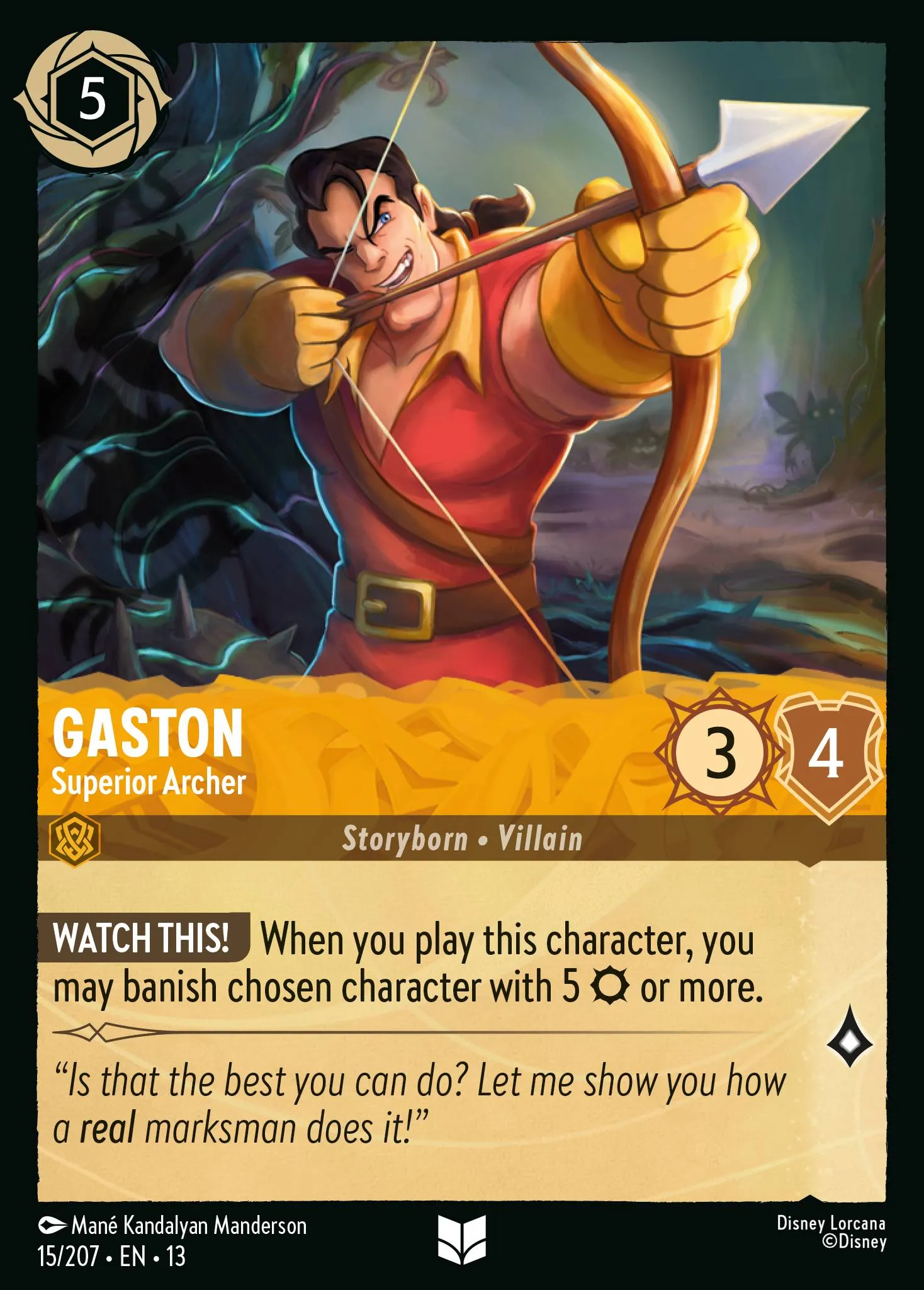 Gaston - Superior Archer · Attack of the Vine! 15/227
