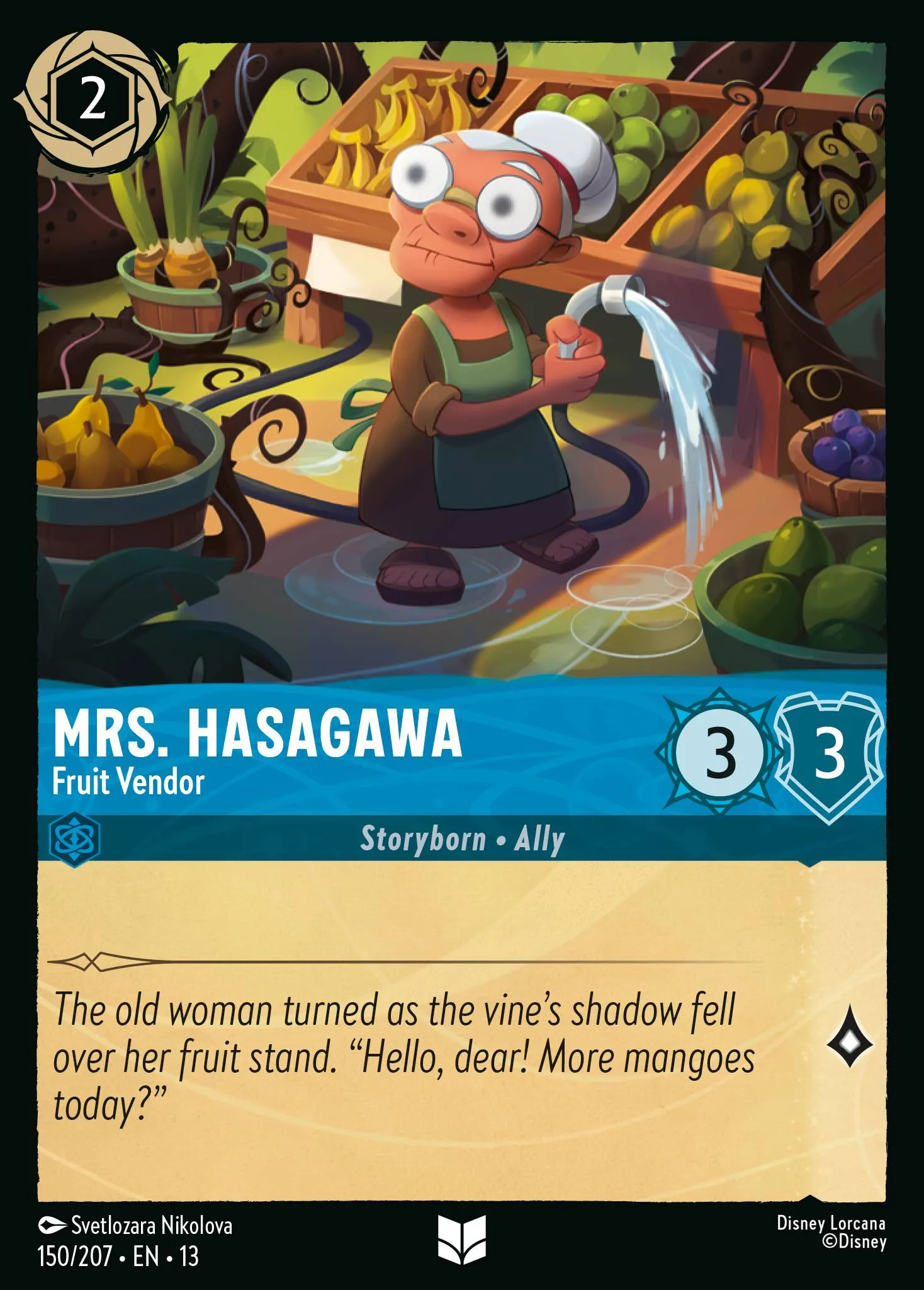 Mrs. Hasagawa - Fruit Vendor · Attack of the Vine! 150/227