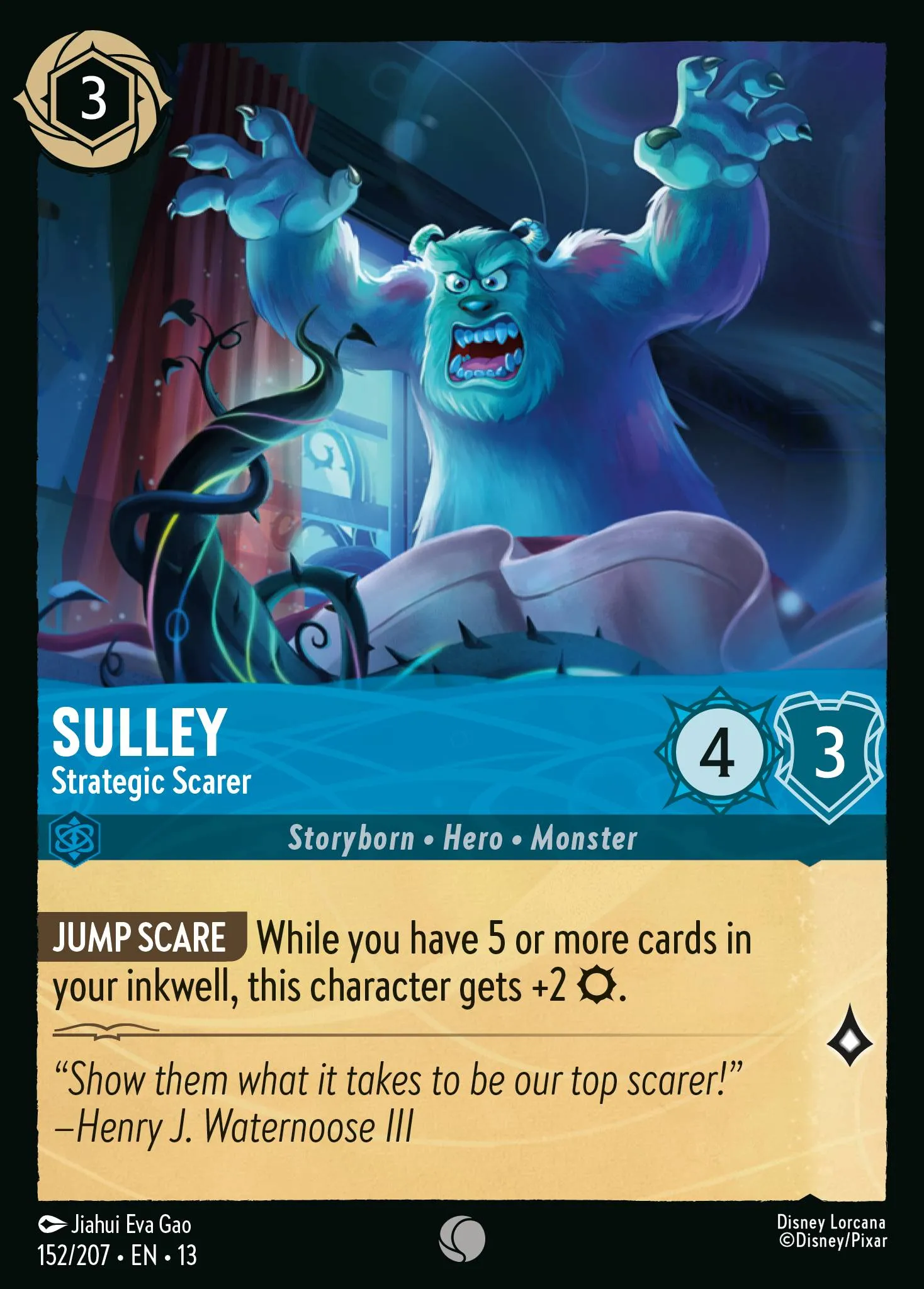 Sulley - Strategic Scarer · Attack of the Vine! 152/227