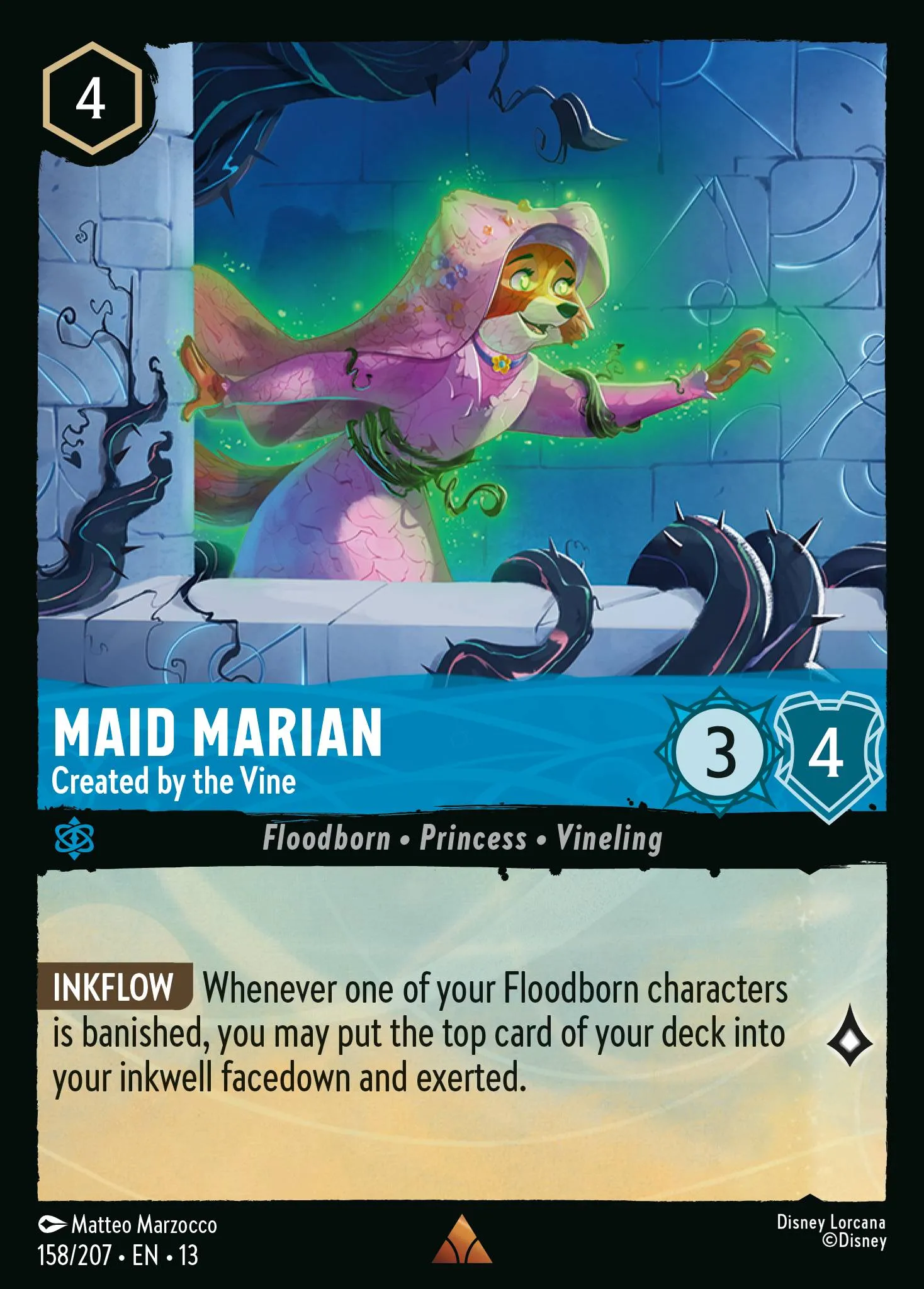 Maid Marian - Created by the Vine · Attack of the Vine! 158/227