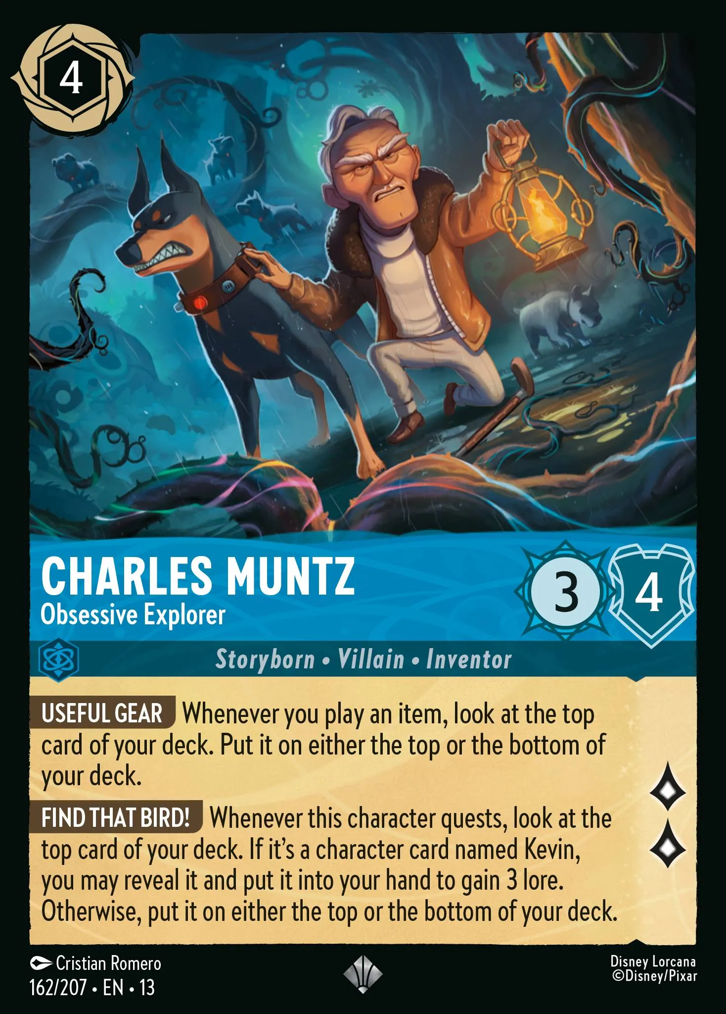 Charles Muntz - Obsessive Explorer · Attack of the Vine! 162/227