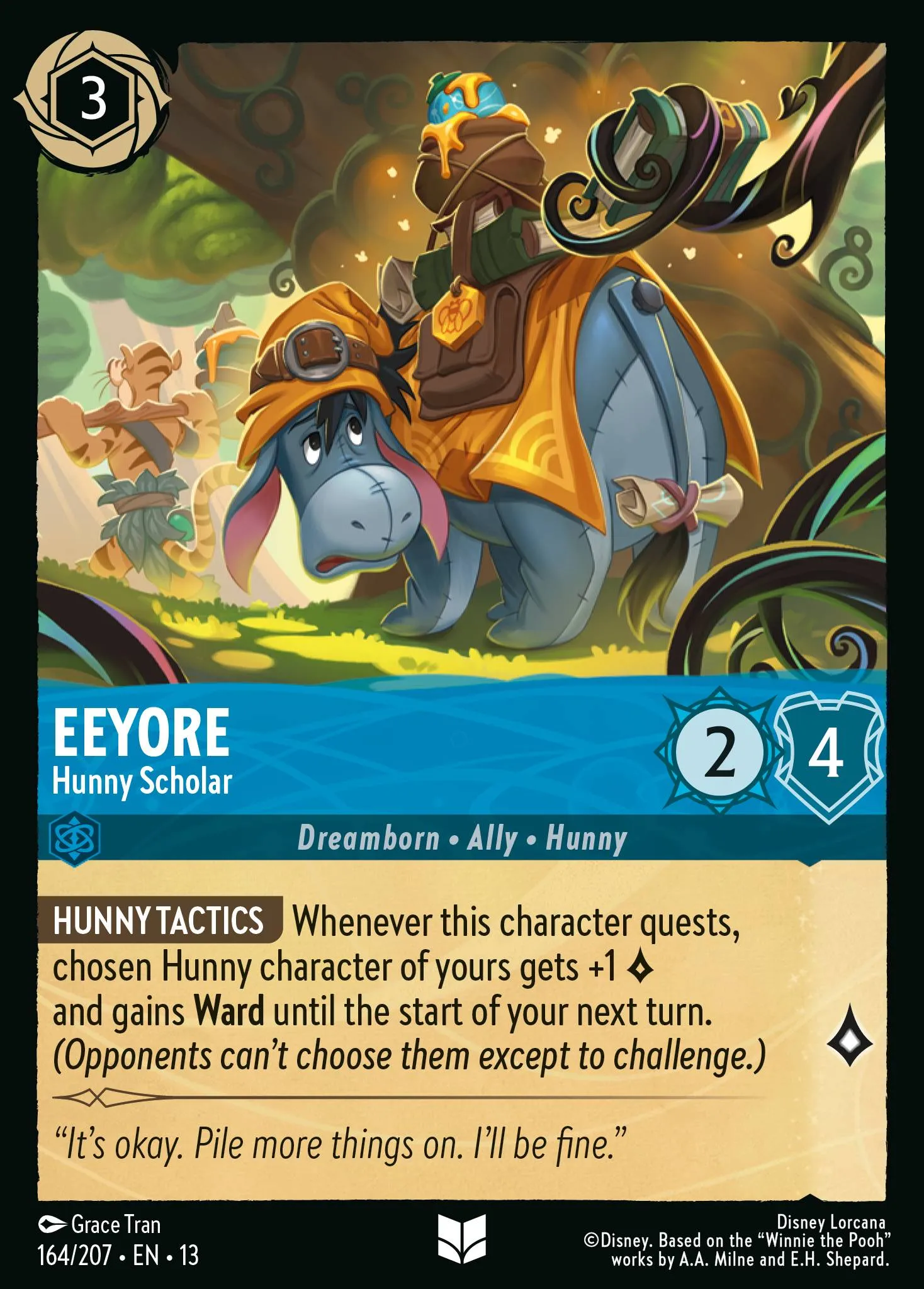 Eeyore - Hunny Scholar · Attack of the Vine! 164/227