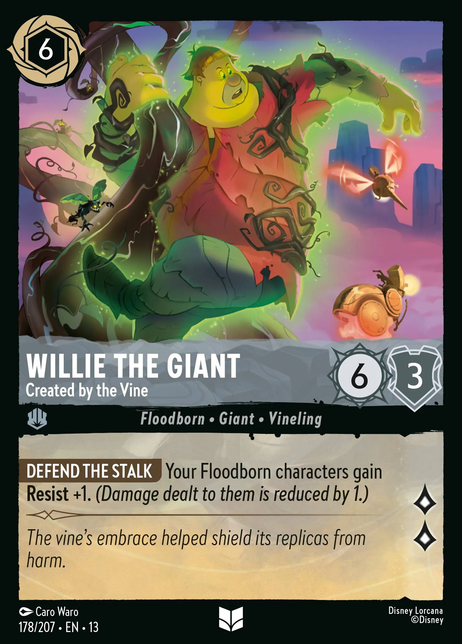 Willie the Giant - Created by the Vine · Attack of the Vine! 178/227