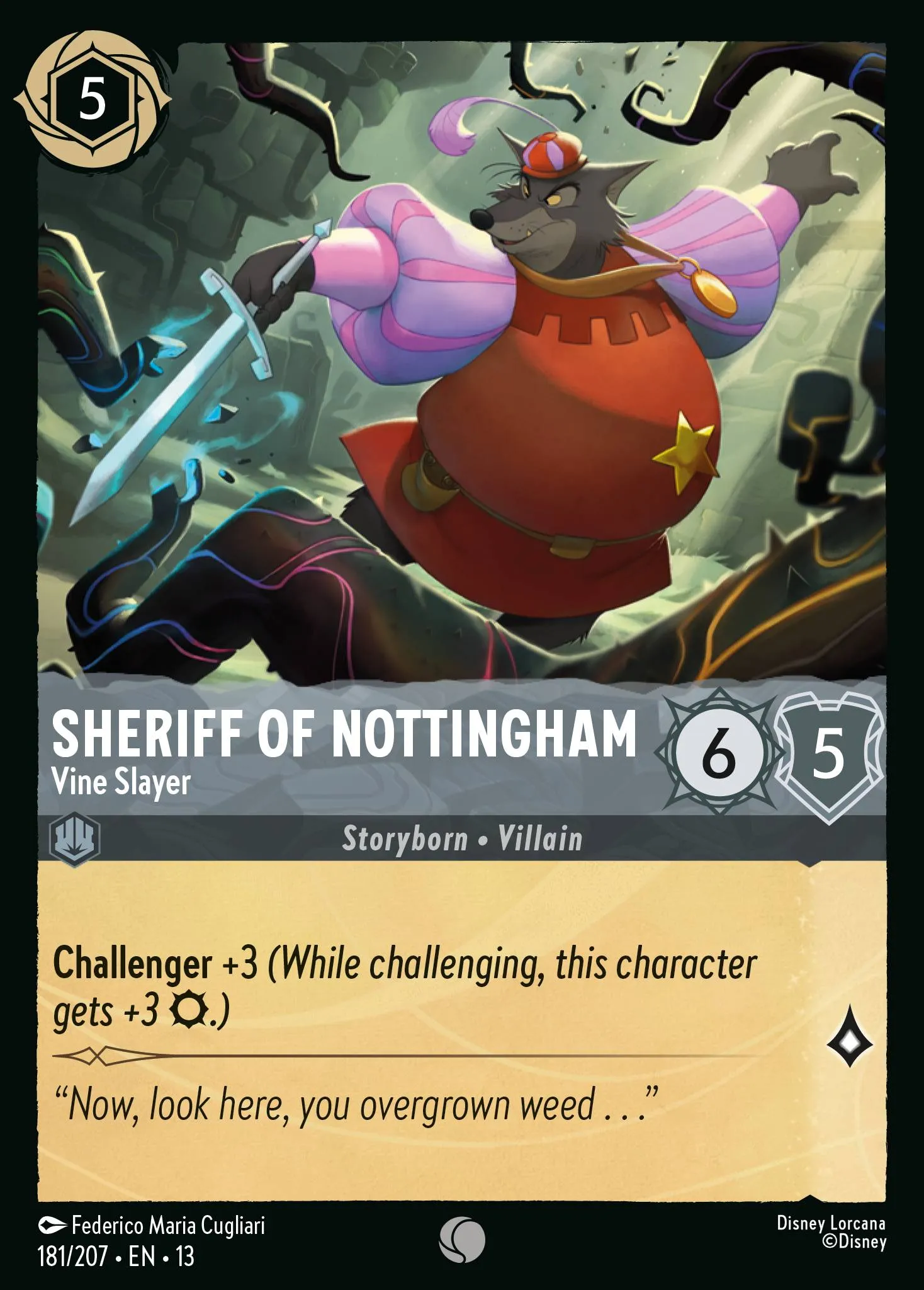Sheriff of Nottingham - Vine Slayer · Attack of the Vine! 181/227