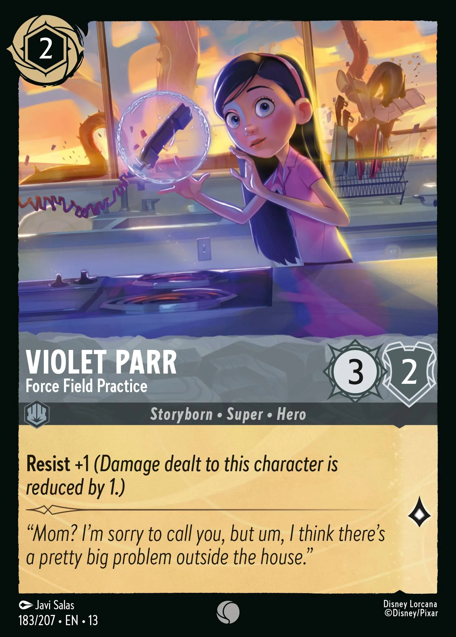 Violet Parr - Force Field Practice · Attack of the Vine! 183/227