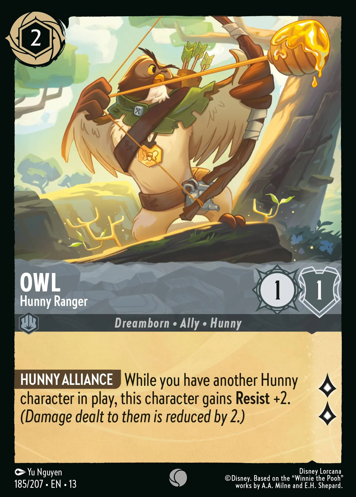 Owl - Hunny Ranger · Attack of the Vine! 185/227