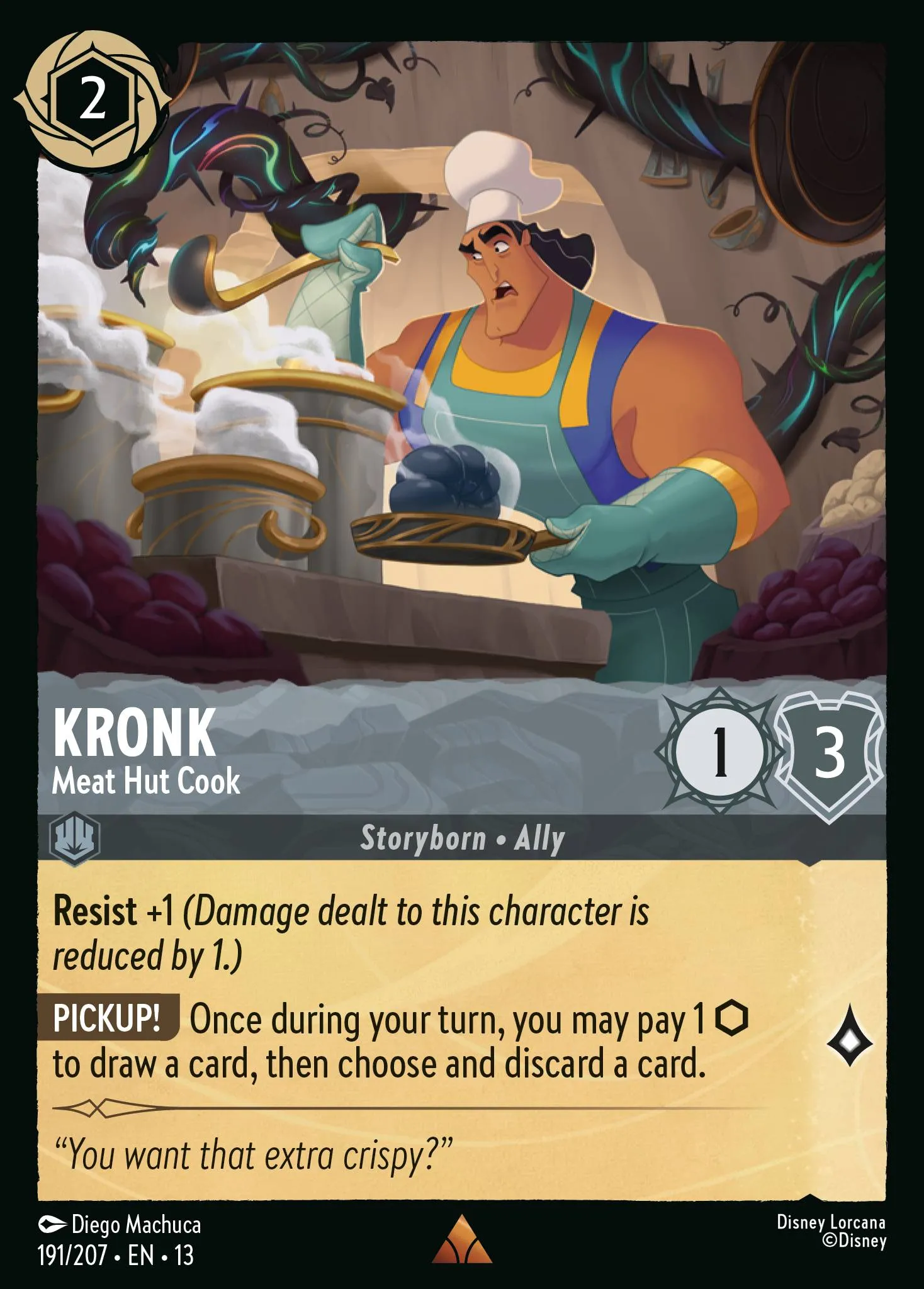 Kronk - Meat Hut Cook · Attack of the Vine! 191/227