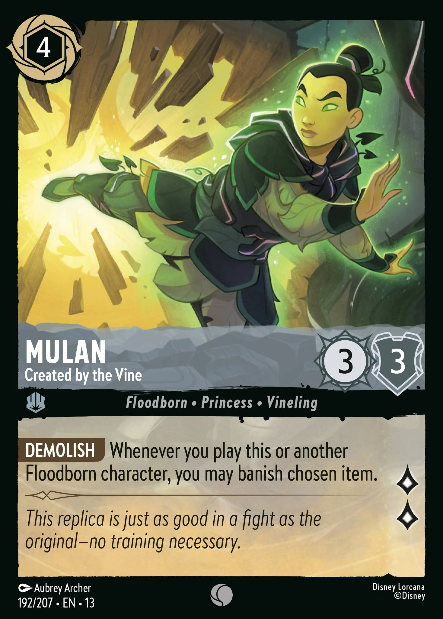 Mulan - Created by the Vine · Attack of the Vine! 192/227