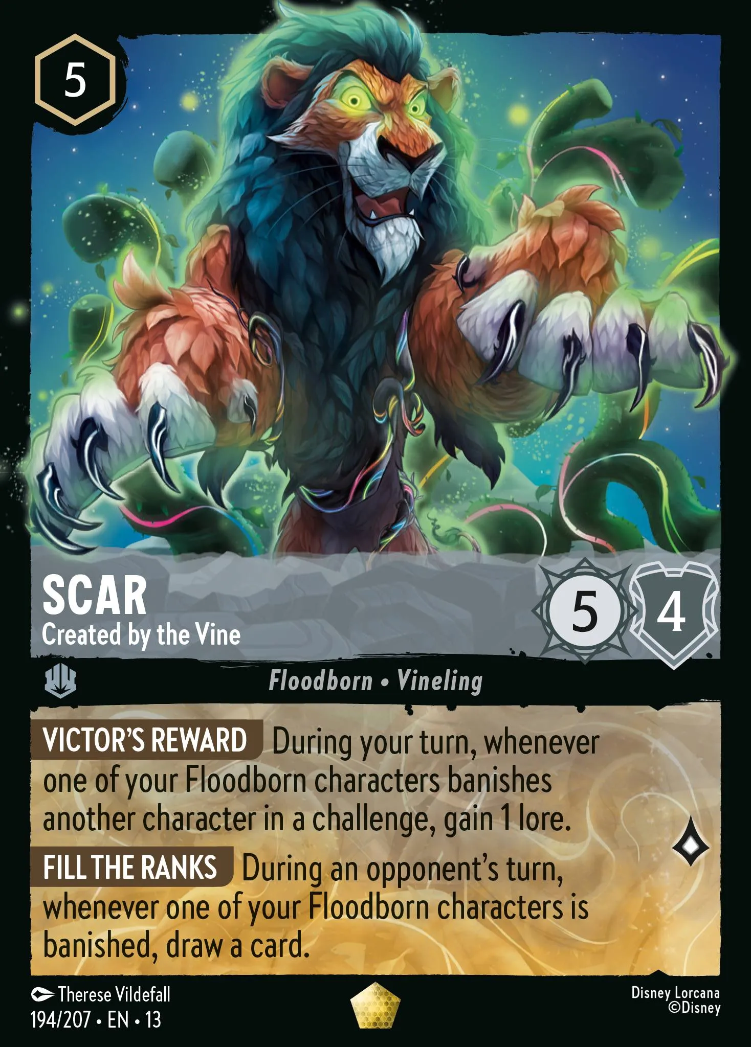 Scar - Created by the Vine · Attack of the Vine! 194/227
