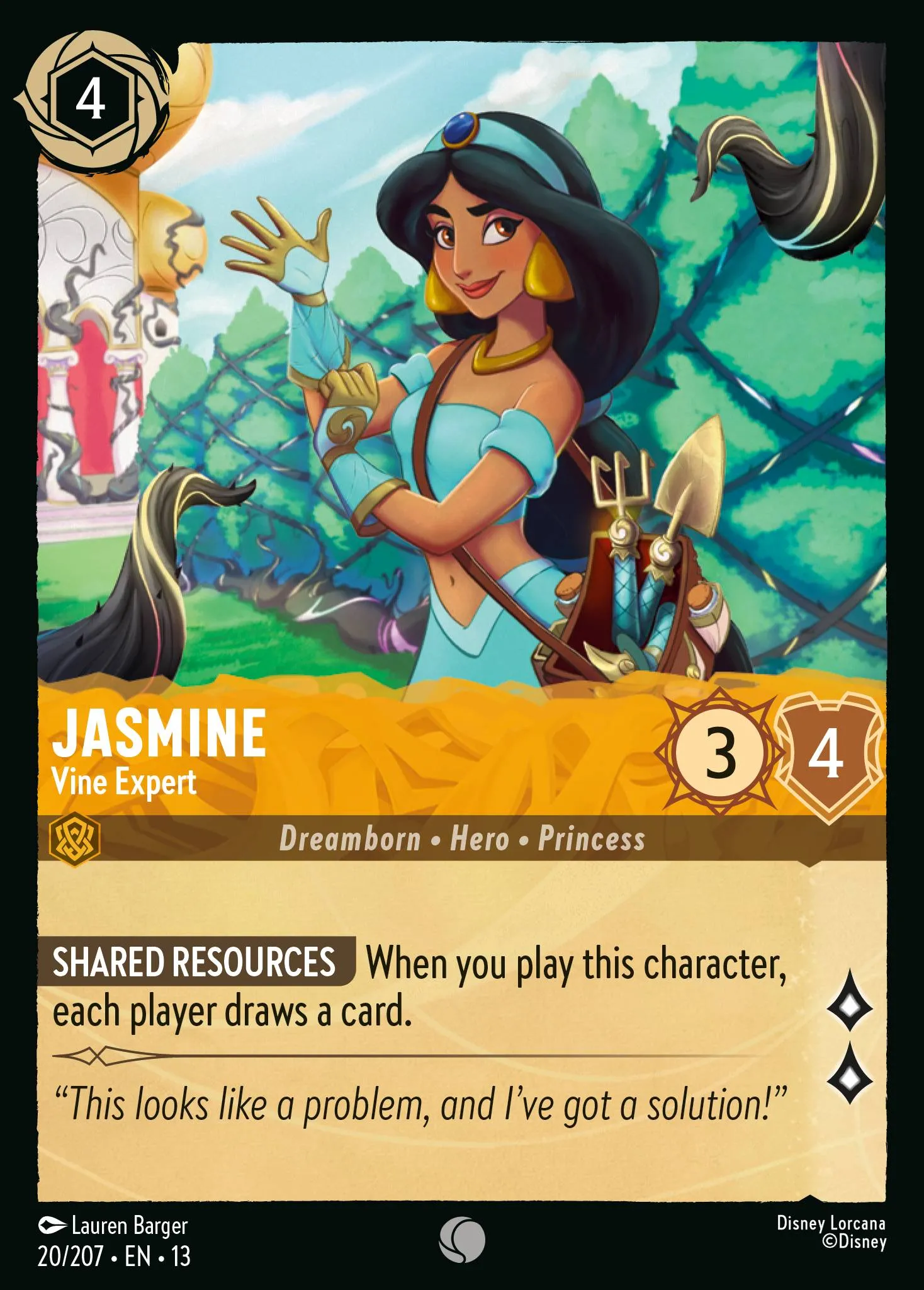Jasmine - Vine Expert · Attack of the Vine! 20/227