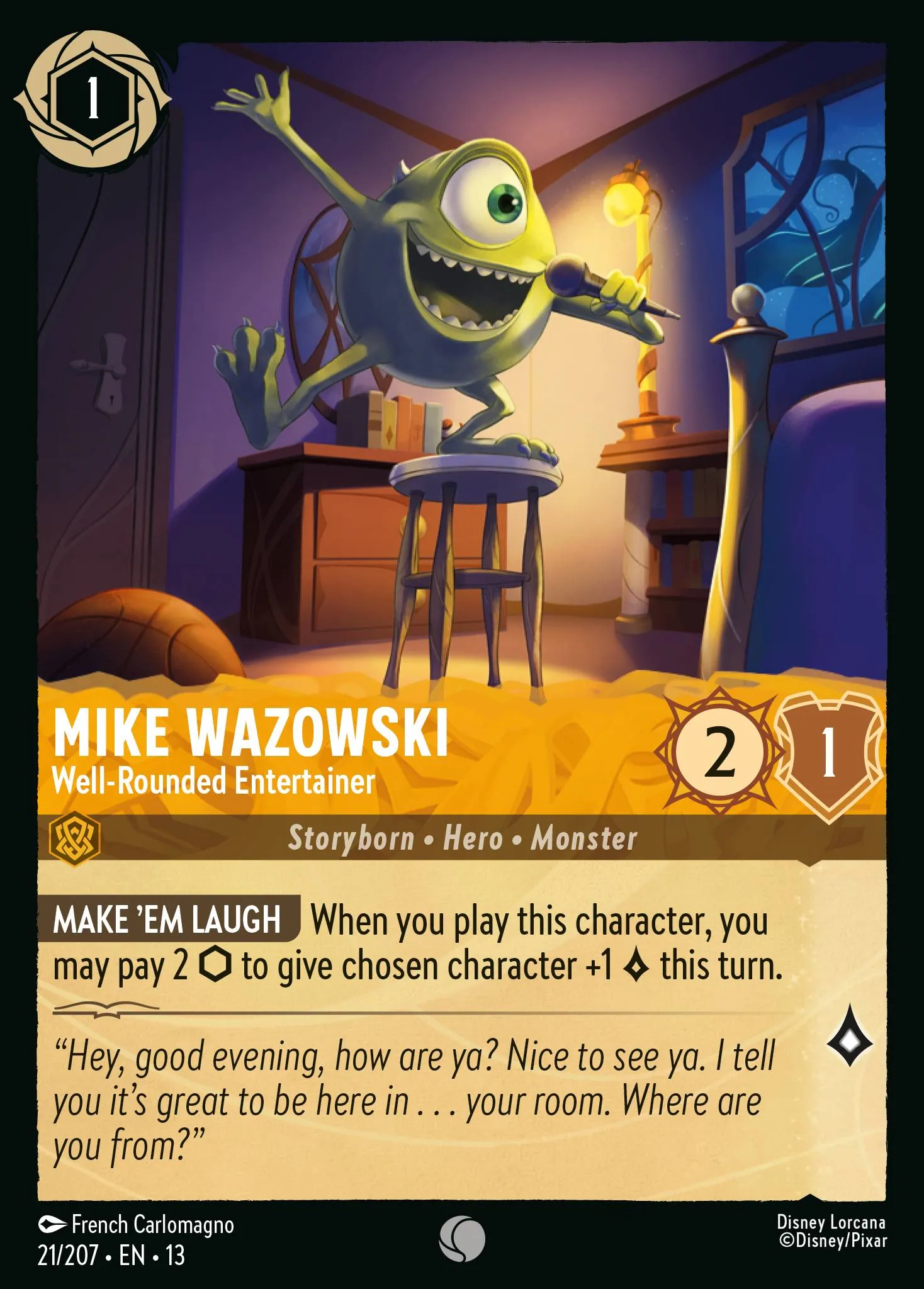 Mike Wazowski - Well-Rounded Entertainer · Attack of the Vine! 21/227